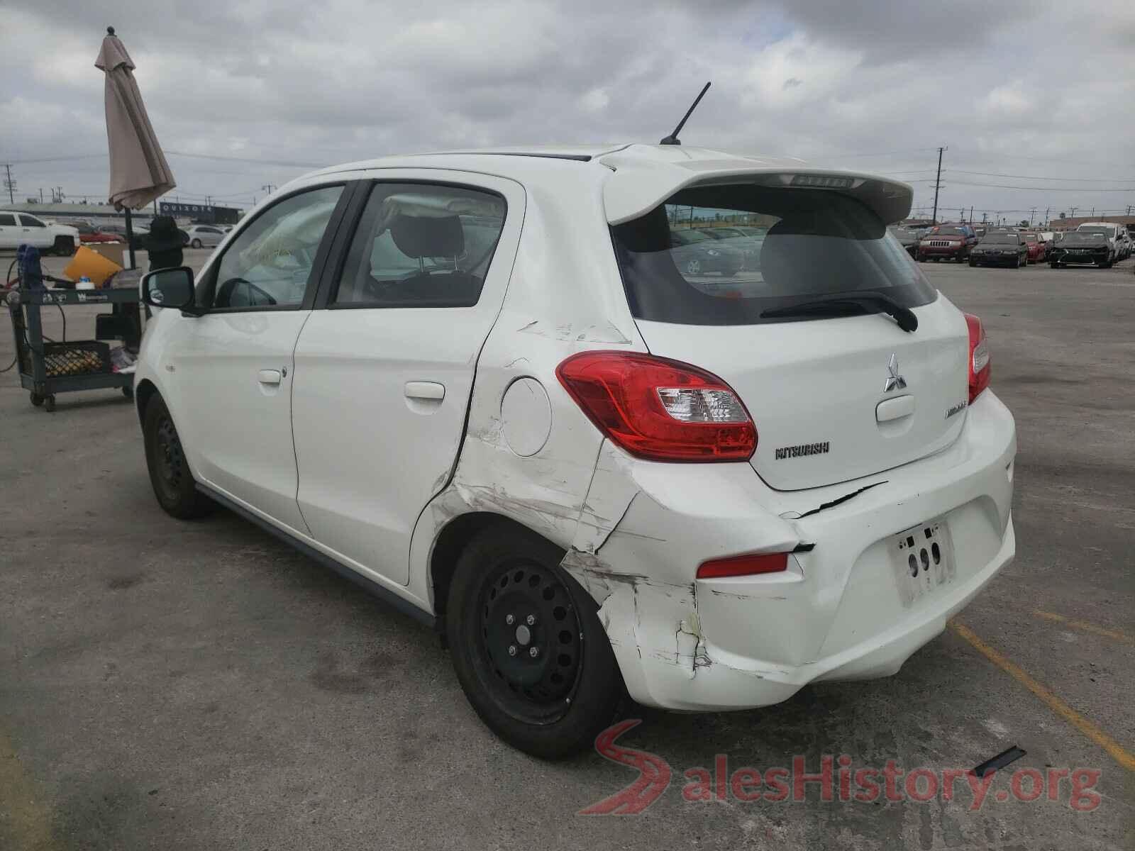 ML32A3HJXHH005985 2017 MITSUBISHI MIRAGE