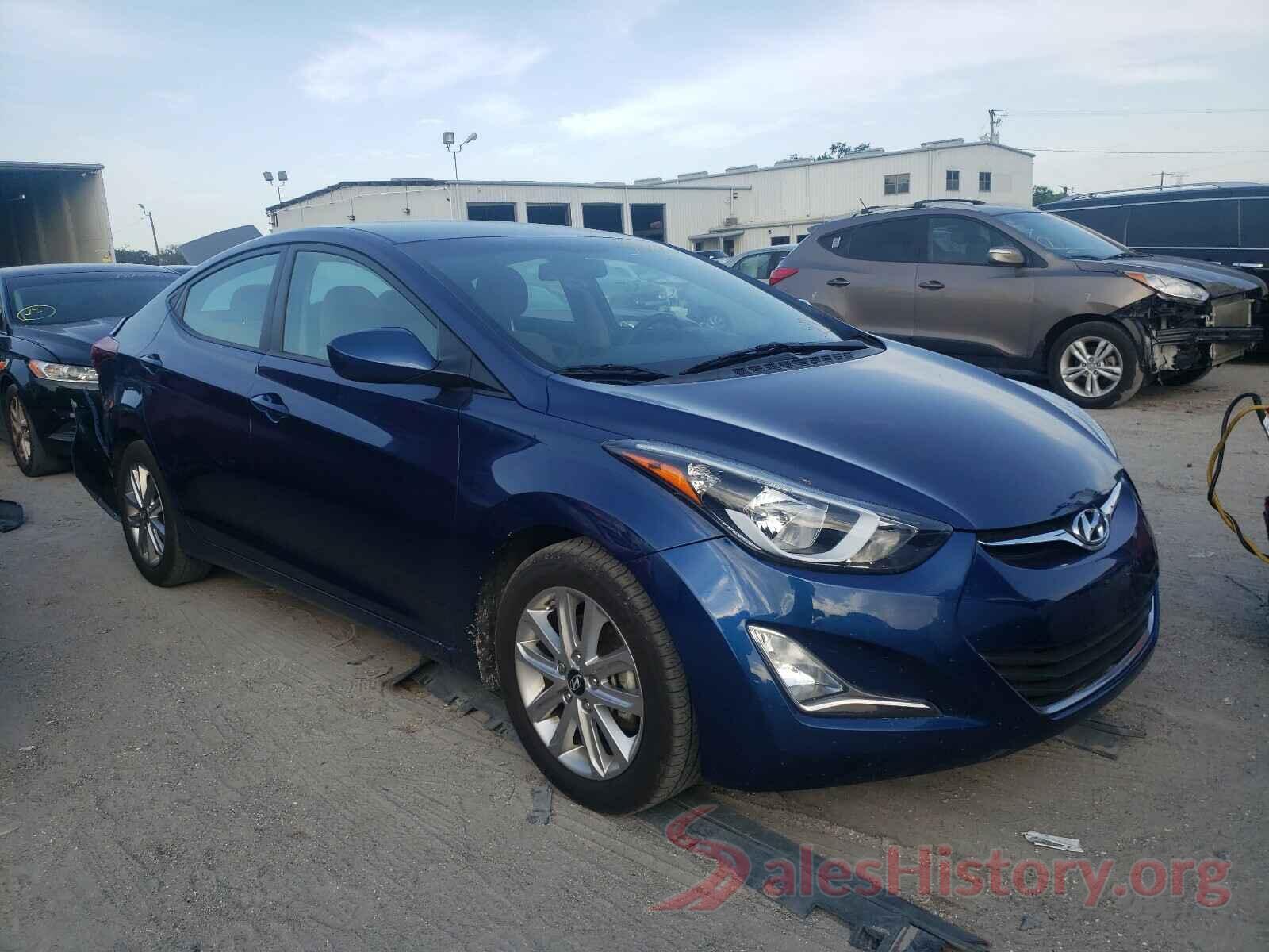 5NPDH4AE7GH788574 2016 HYUNDAI ELANTRA