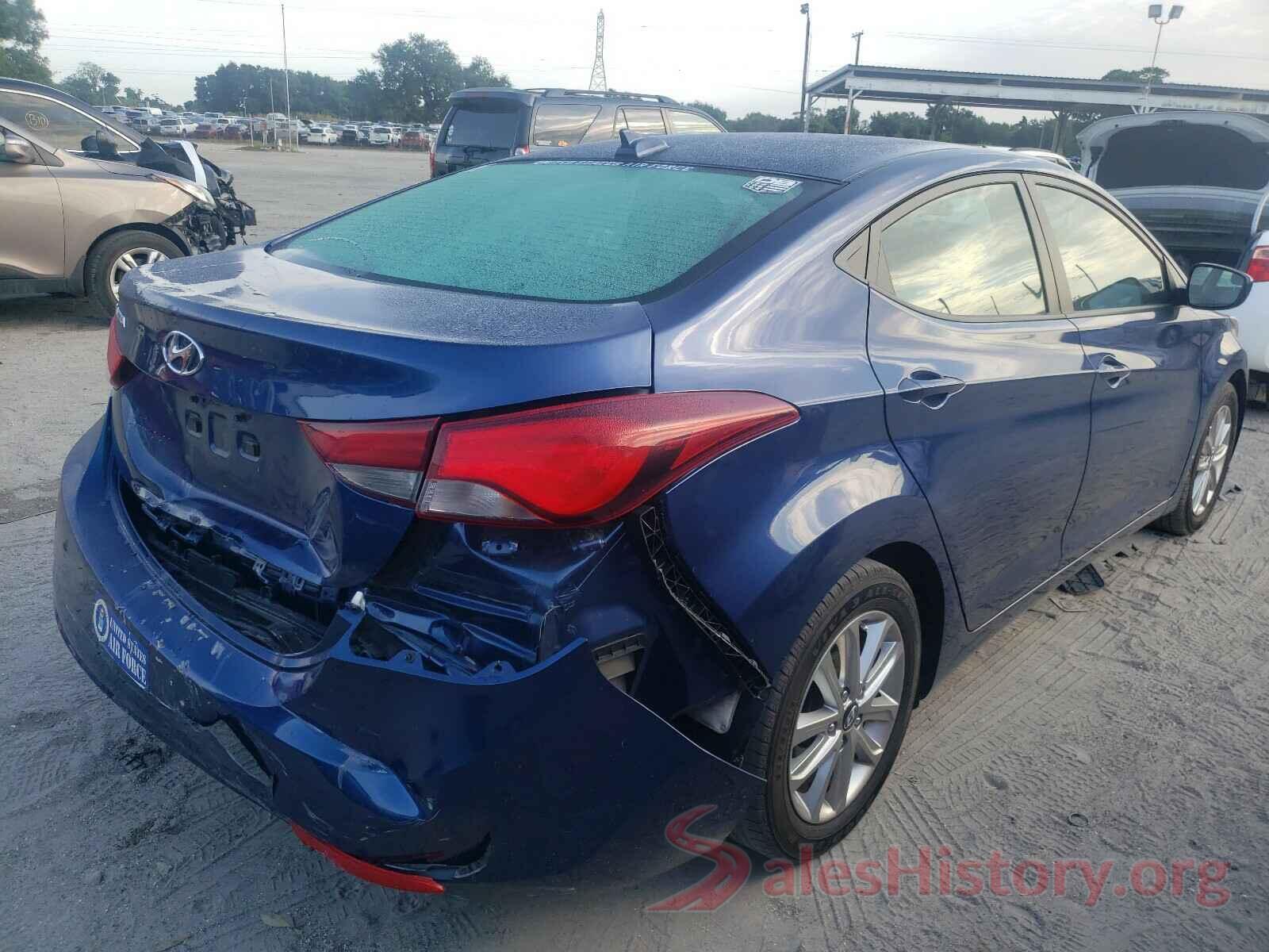 5NPDH4AE7GH788574 2016 HYUNDAI ELANTRA