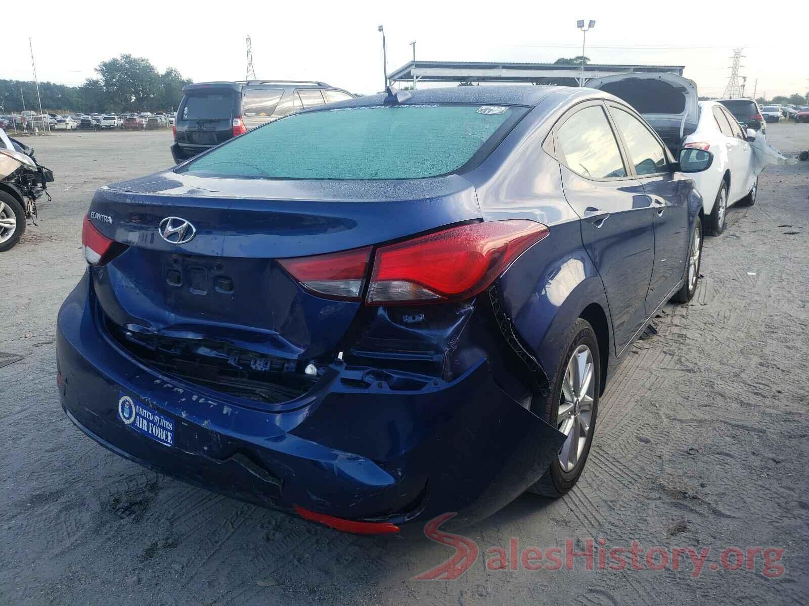 5NPDH4AE7GH788574 2016 HYUNDAI ELANTRA