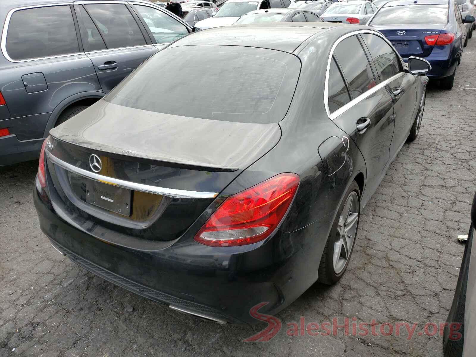 55SWF4JB2HU189522 2017 MERCEDES-BENZ C CLASS