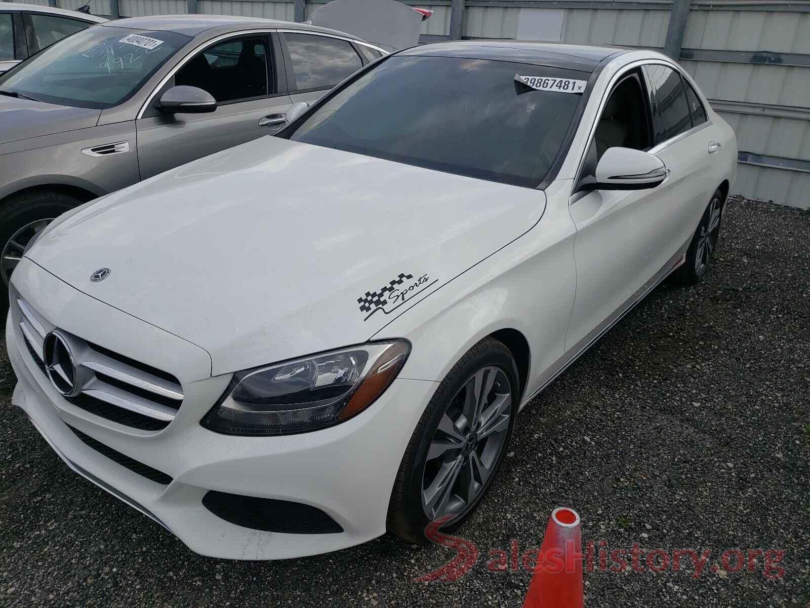 WDDWF4JB9JR386890 2018 MERCEDES-BENZ C CLASS