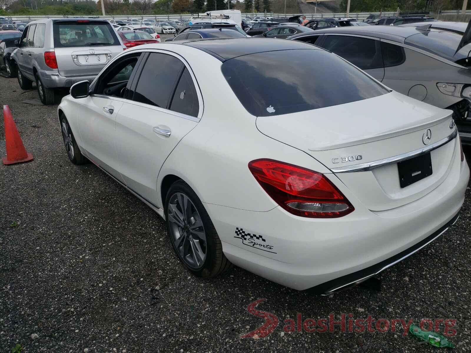 WDDWF4JB9JR386890 2018 MERCEDES-BENZ C CLASS