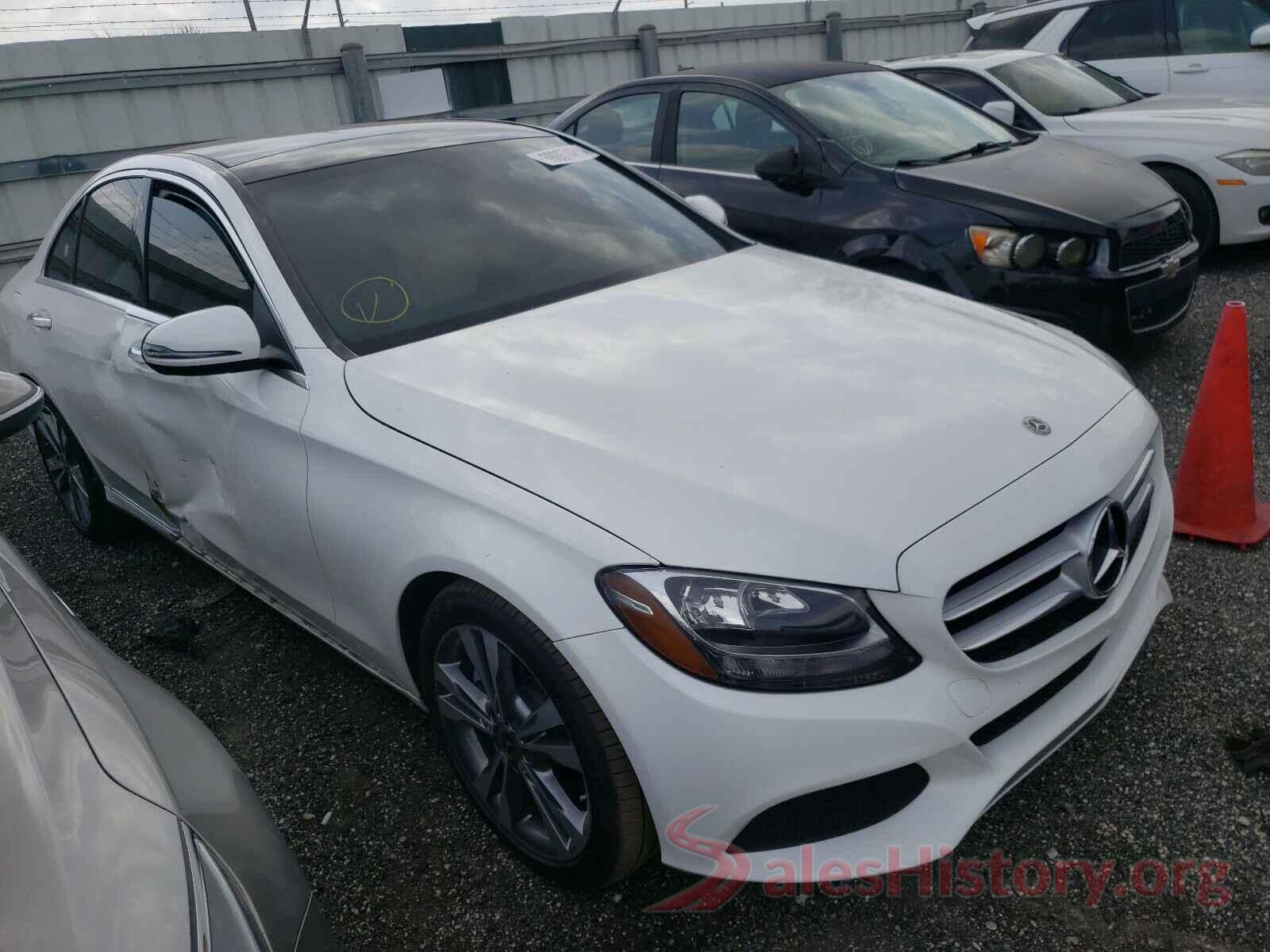 WDDWF4JB9JR386890 2018 MERCEDES-BENZ C CLASS