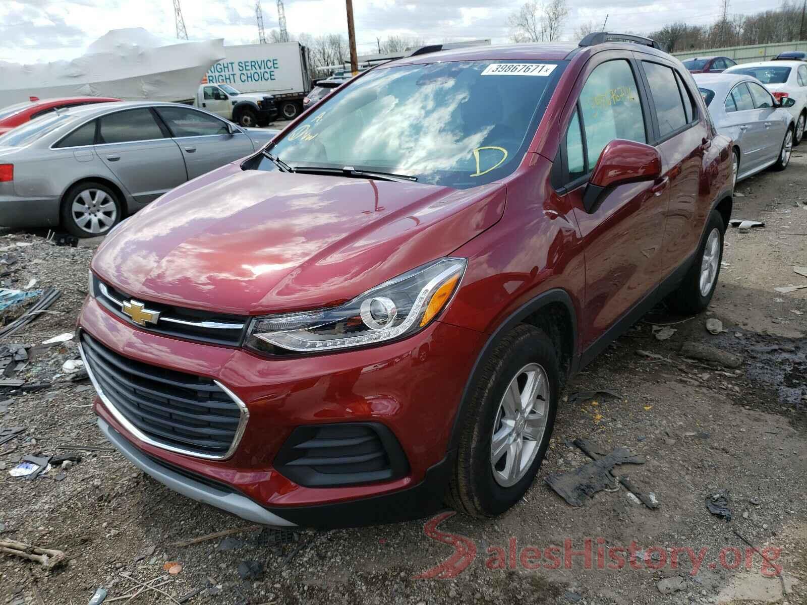 KL7CJLSB3MB337988 2021 CHEVROLET TRAX