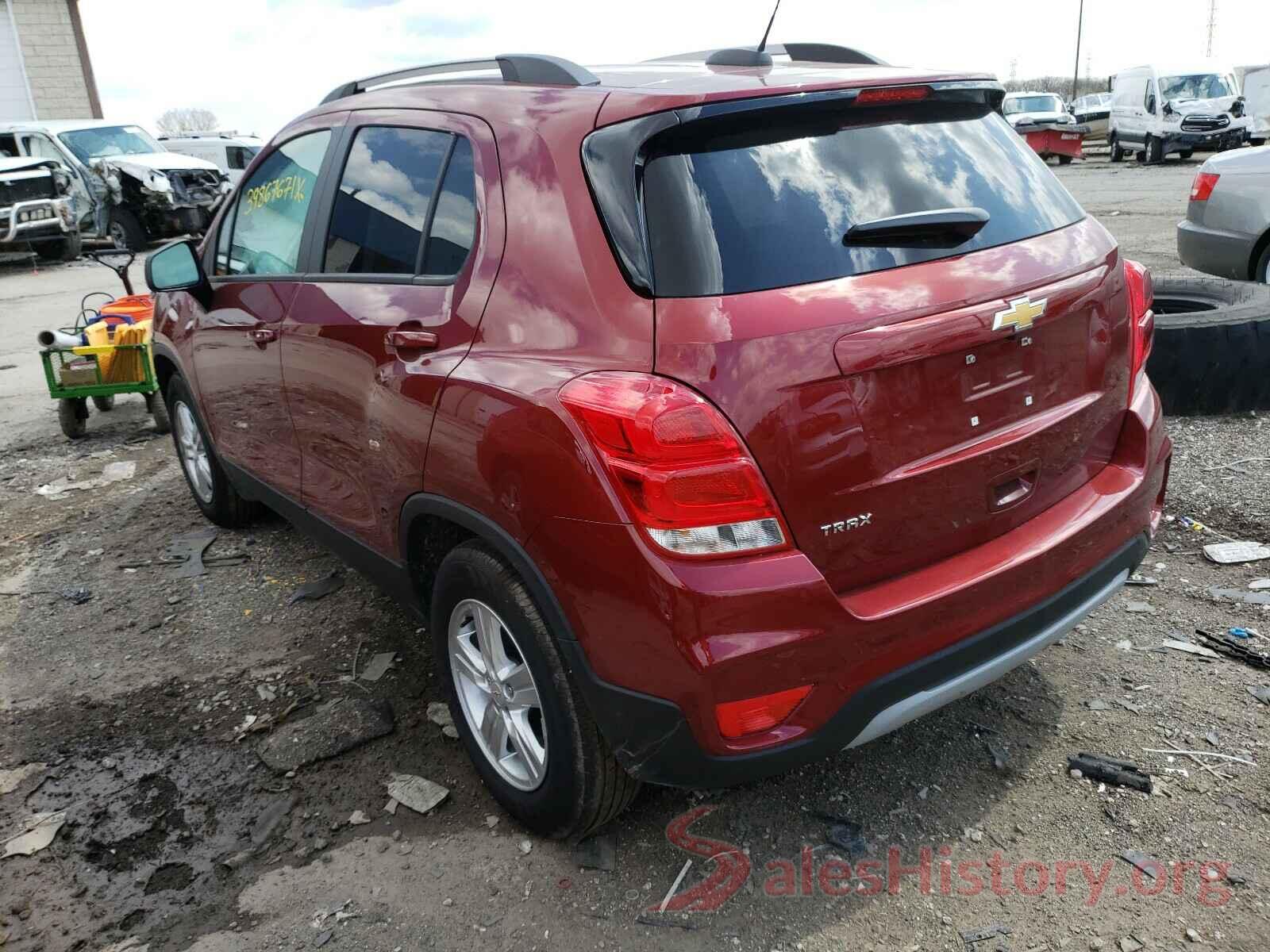 KL7CJLSB3MB337988 2021 CHEVROLET TRAX