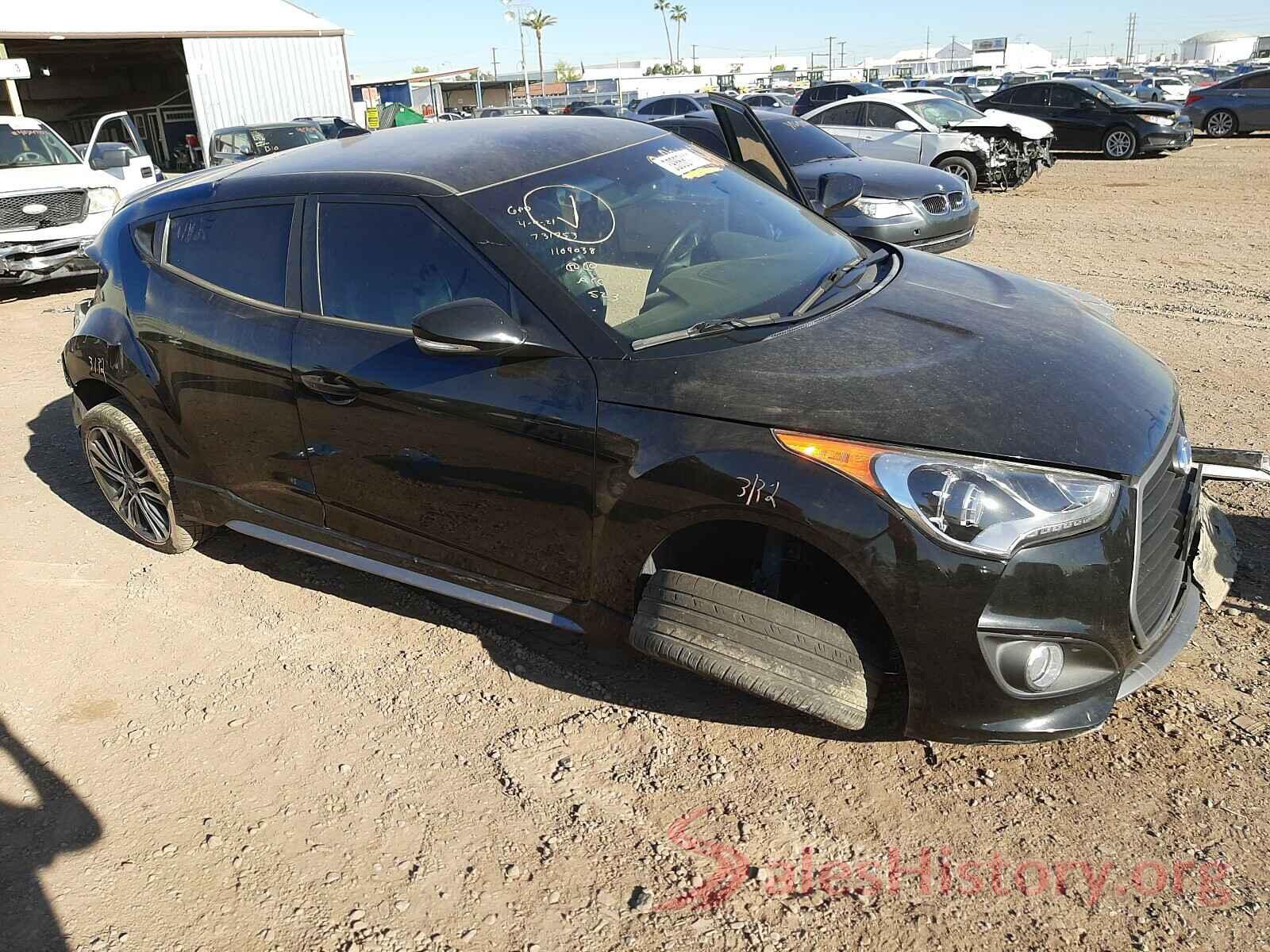 KMHTC6AE1GU273836 2016 HYUNDAI VELOSTER