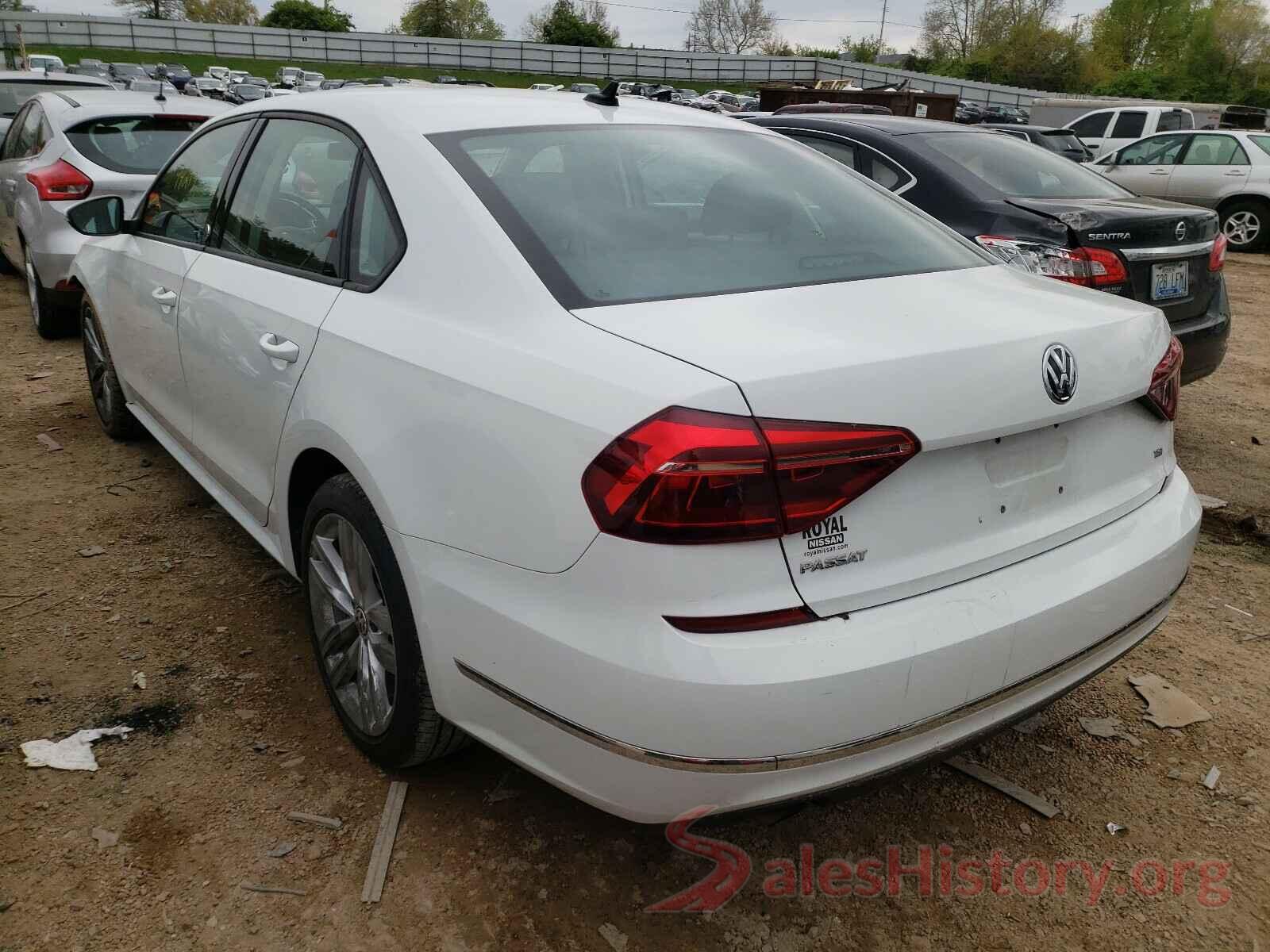 1VWLA7A32KC007378 2019 VOLKSWAGEN PASSAT