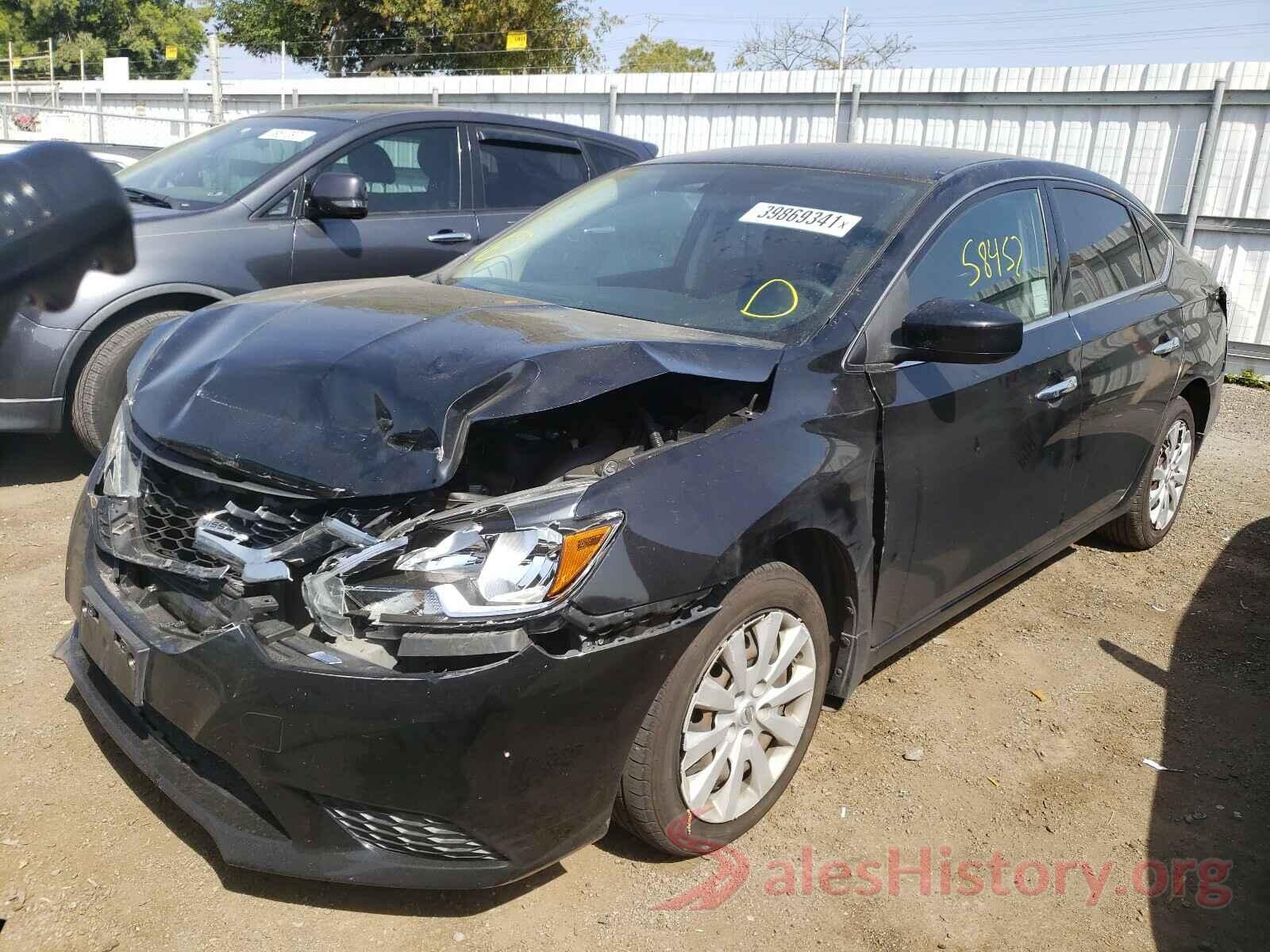 3N1AB7AP1GY293963 2016 NISSAN SENTRA