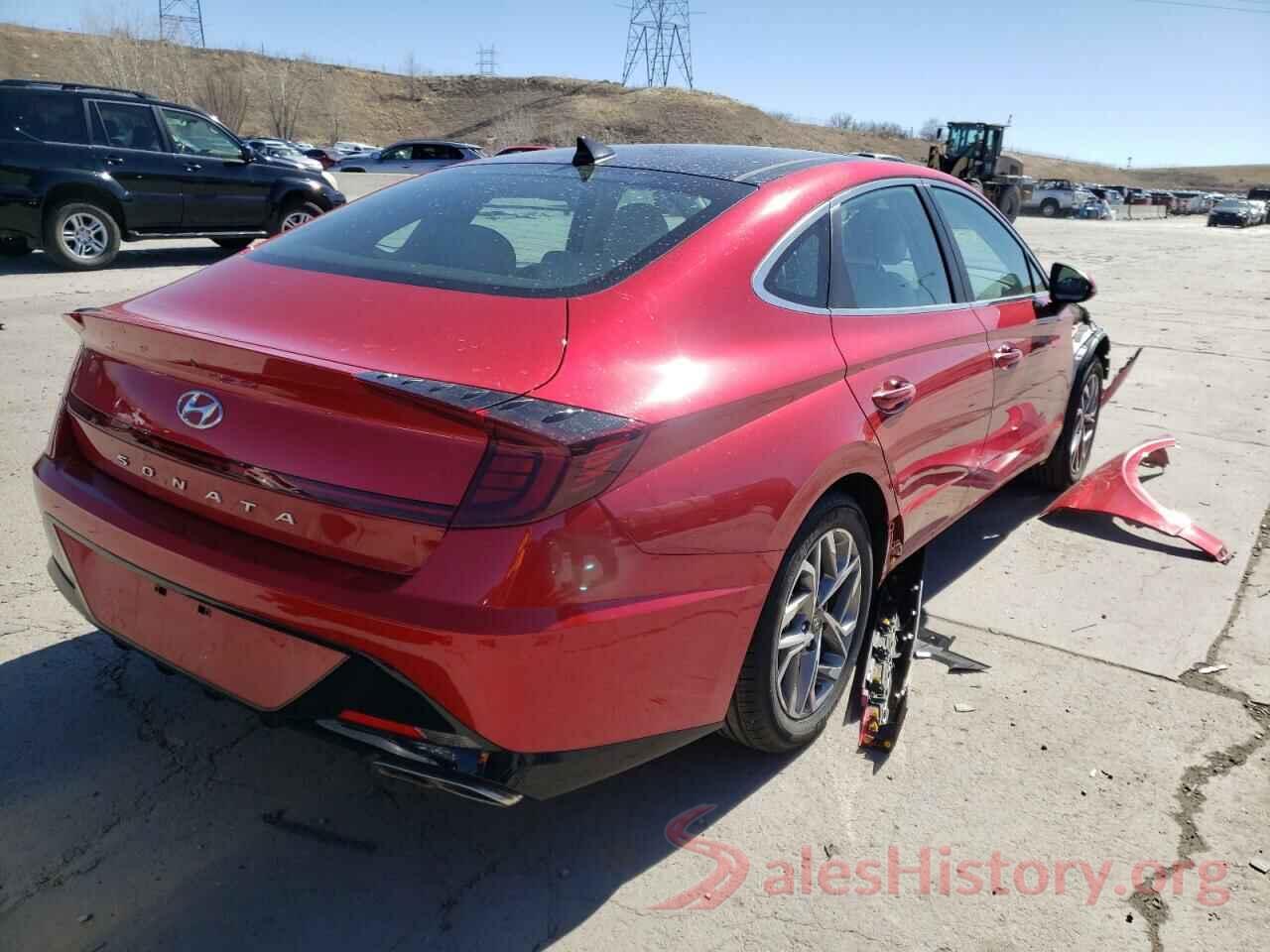 KMHL14JA0MA161307 2021 HYUNDAI SONATA