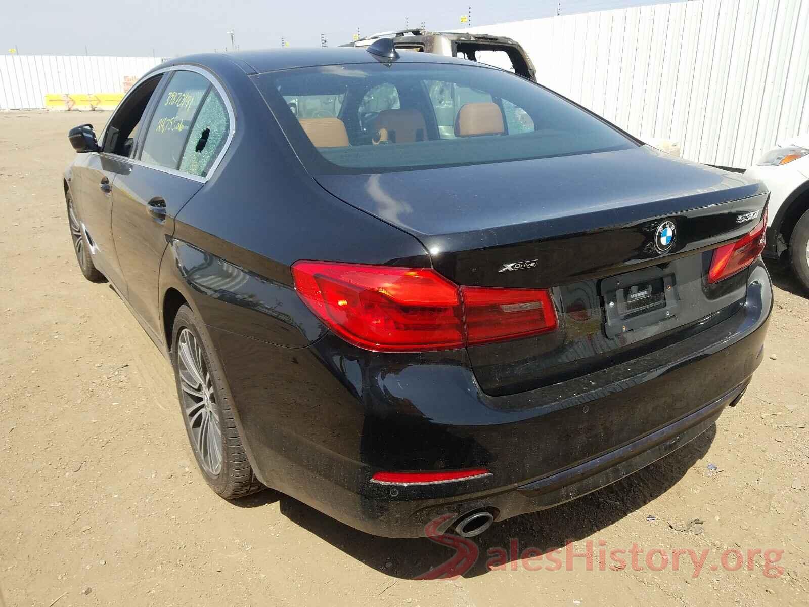 WBAJA7C54KWW03452 2019 BMW 5 SERIES