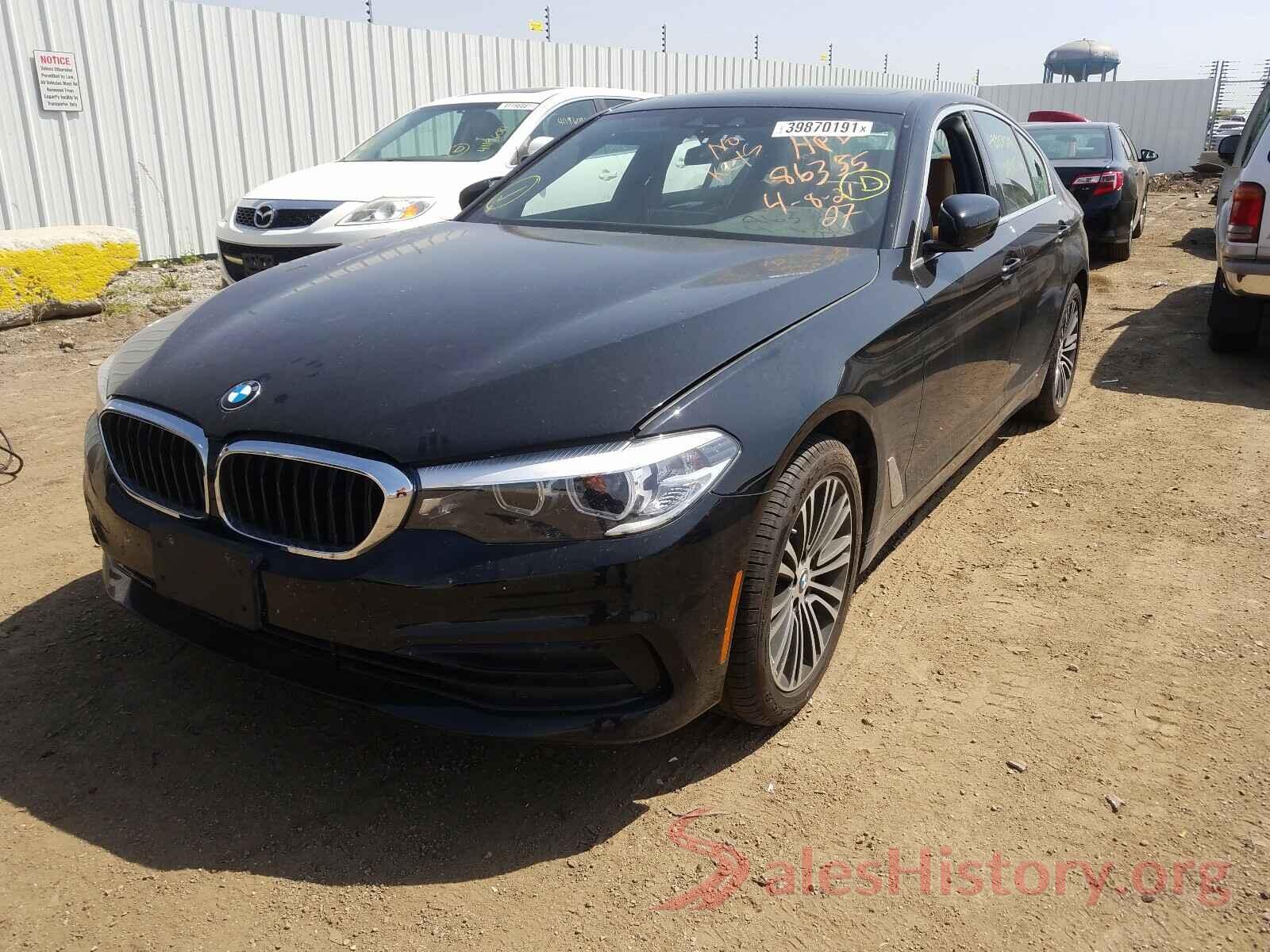 WBAJA7C54KWW03452 2019 BMW 5 SERIES