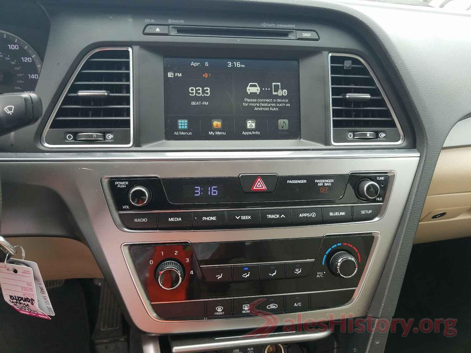 5NPE24AF9GH359726 2016 HYUNDAI SONATA