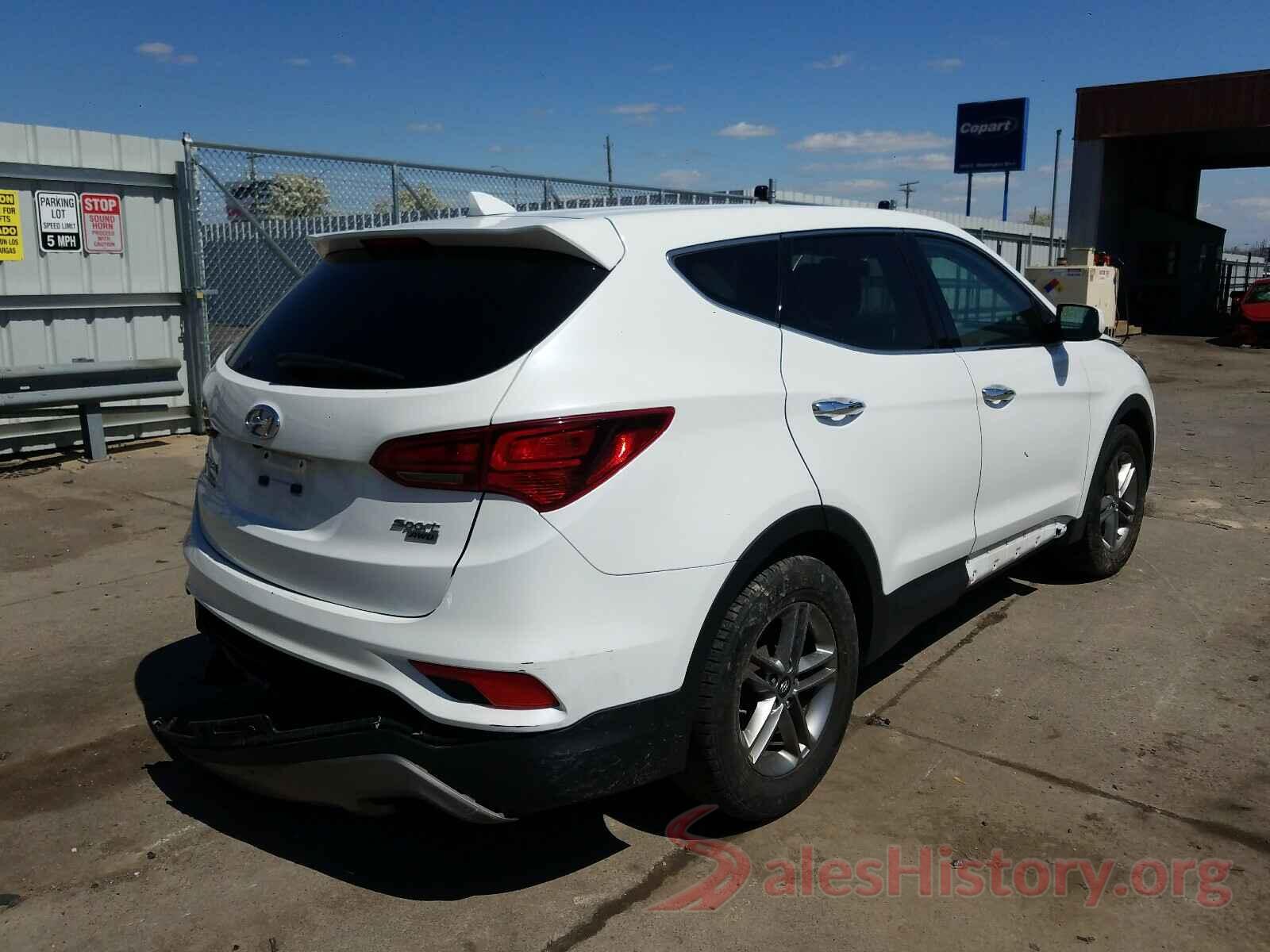 5NMZTDLB3HH020659 2017 HYUNDAI SANTA FE