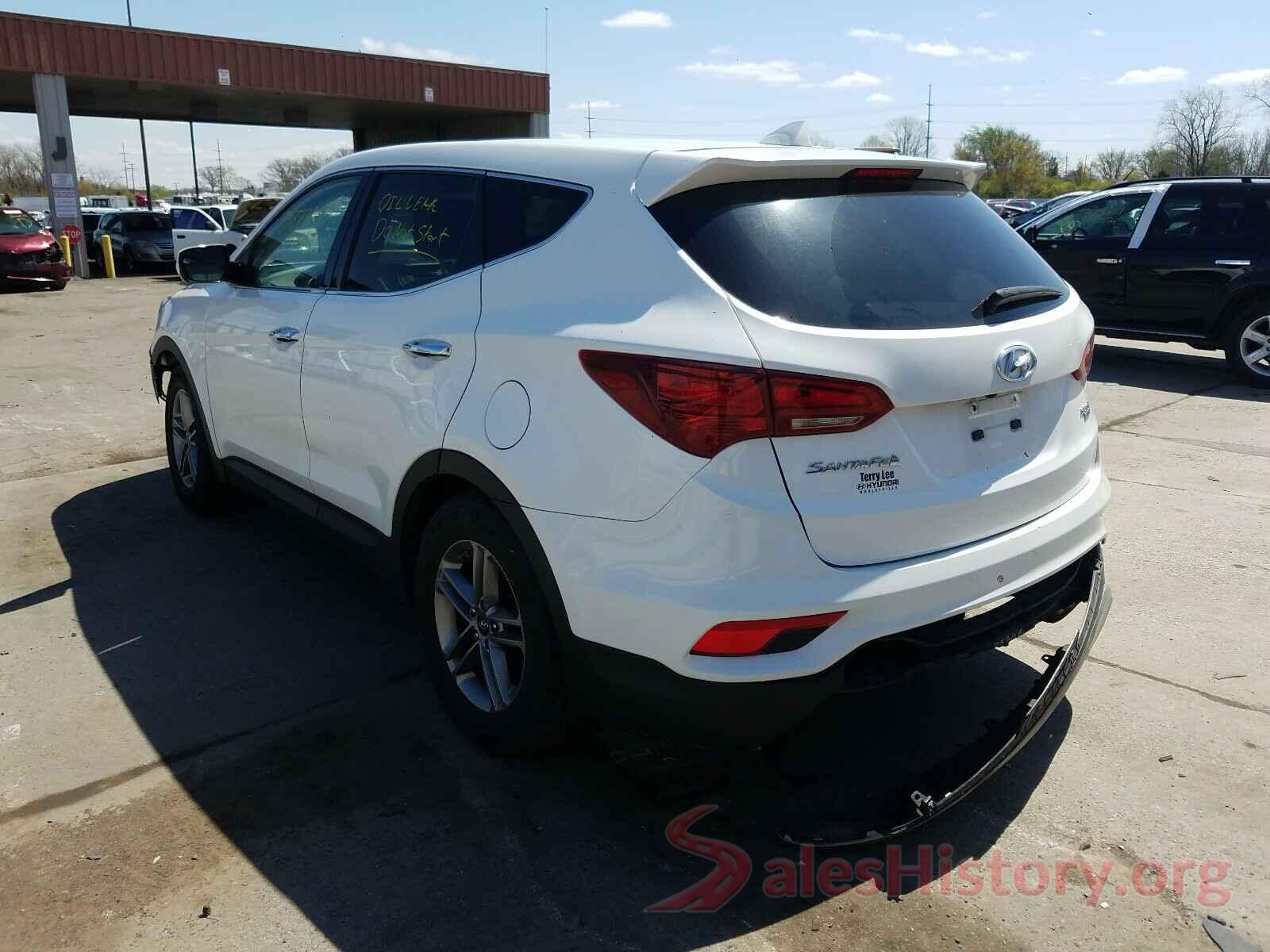 5NMZTDLB3HH020659 2017 HYUNDAI SANTA FE