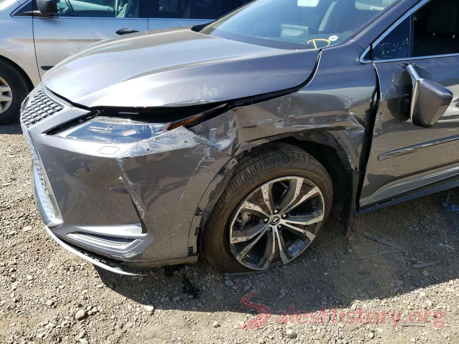 2T2HZMDA6MC269551 2021 LEXUS RX350