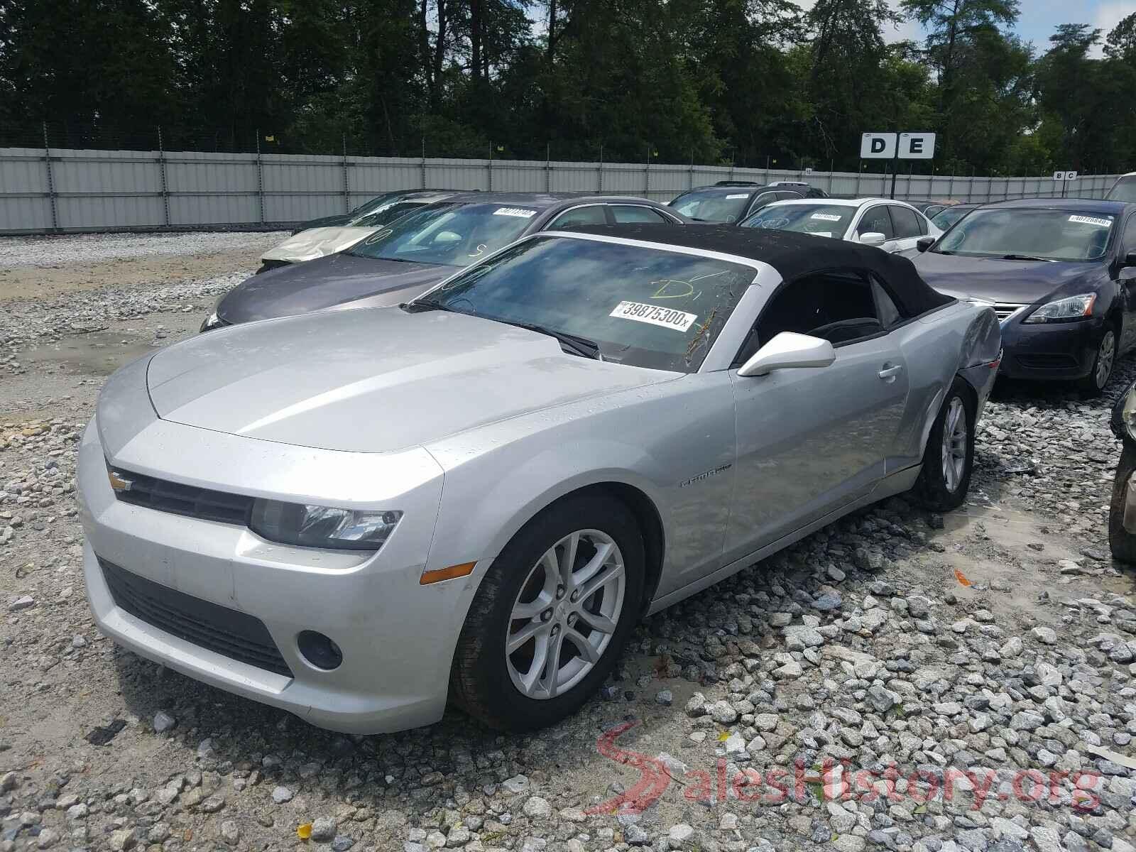 2G1FB3D34E9165338 2014 CHEVROLET CAMARO