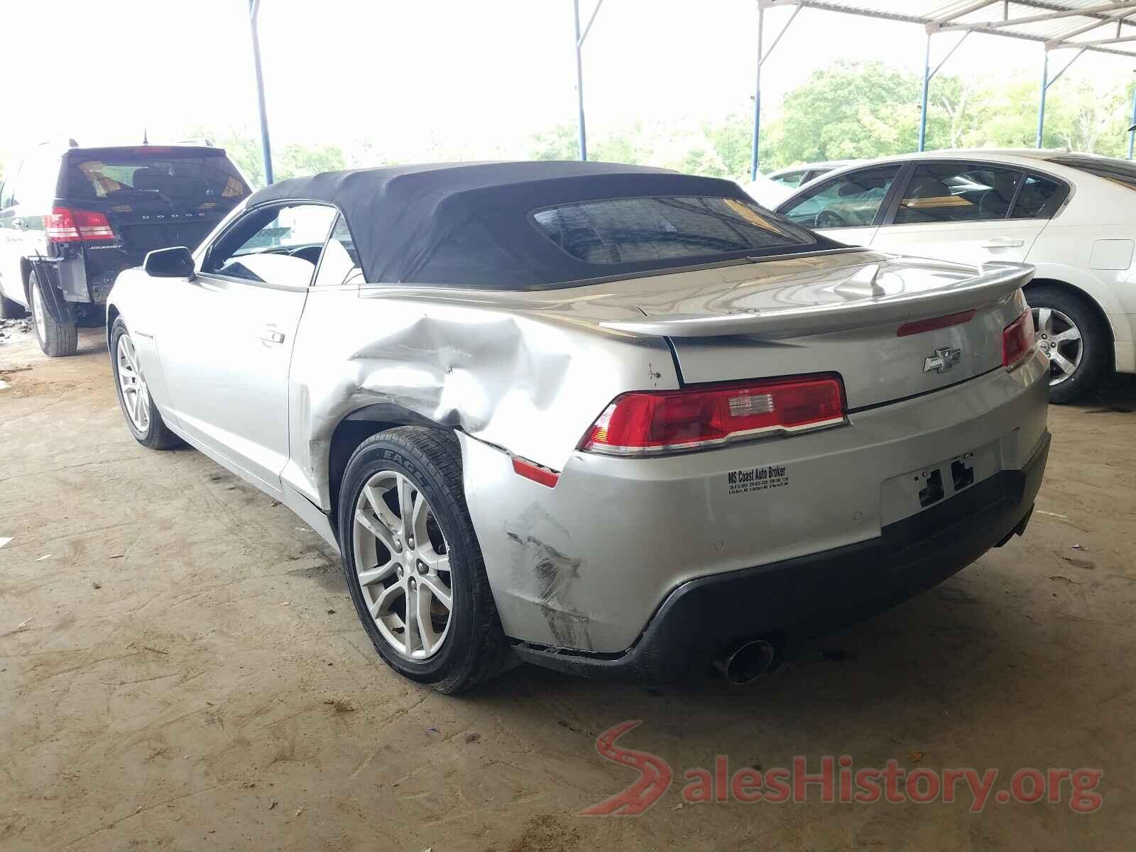 2G1FB3D34E9165338 2014 CHEVROLET CAMARO