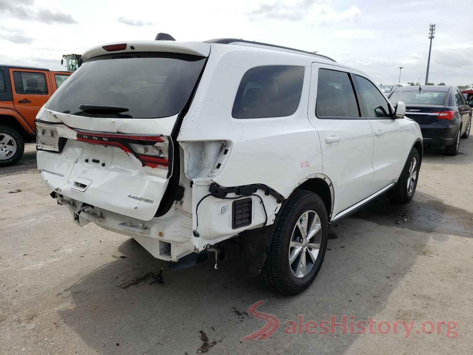 1C4RDHDG3GC301324 2016 DODGE DURANGO