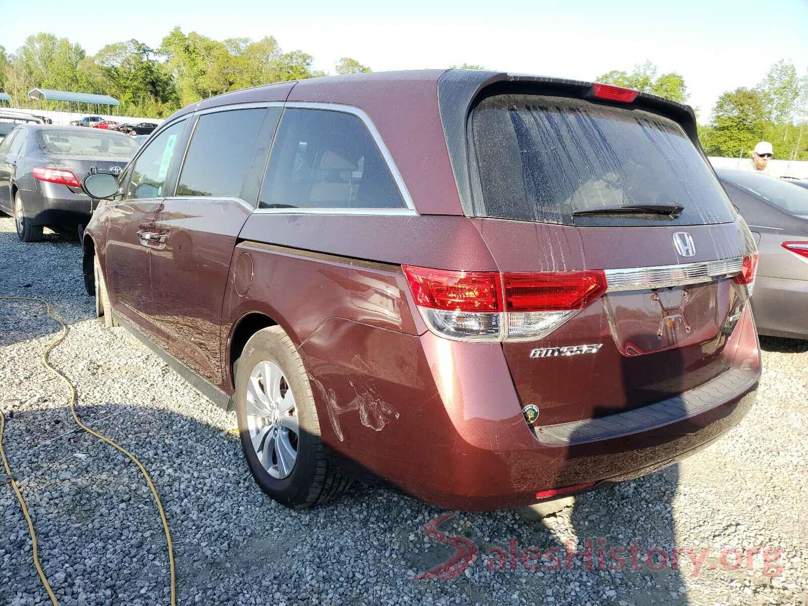 5FNRL5H39GB016526 2016 HONDA ODYSSEY