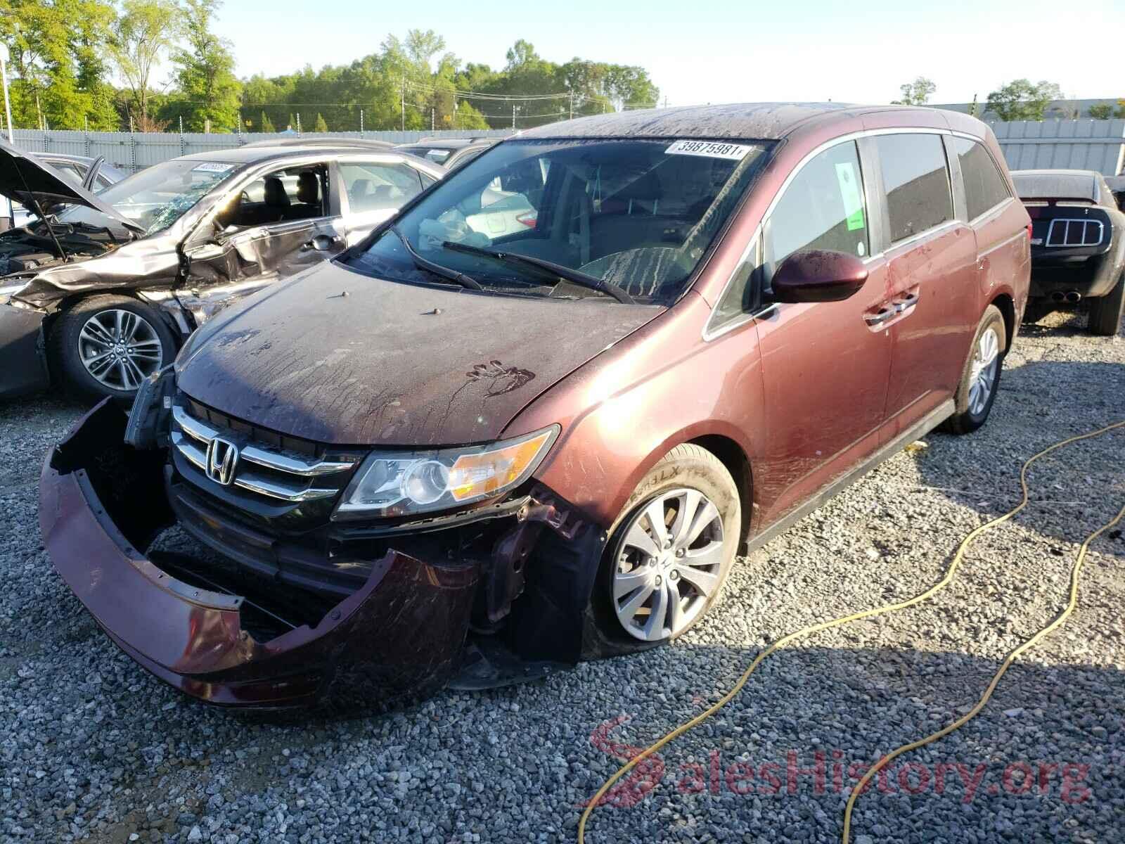 5FNRL5H39GB016526 2016 HONDA ODYSSEY