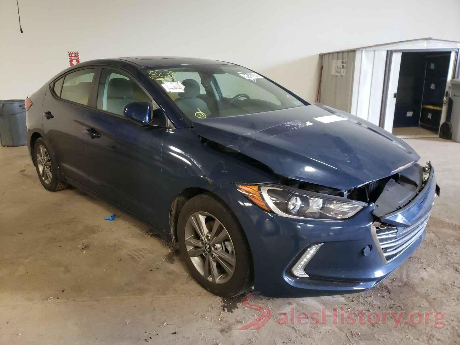 5NPD84LF0JH390183 2018 HYUNDAI ELANTRA