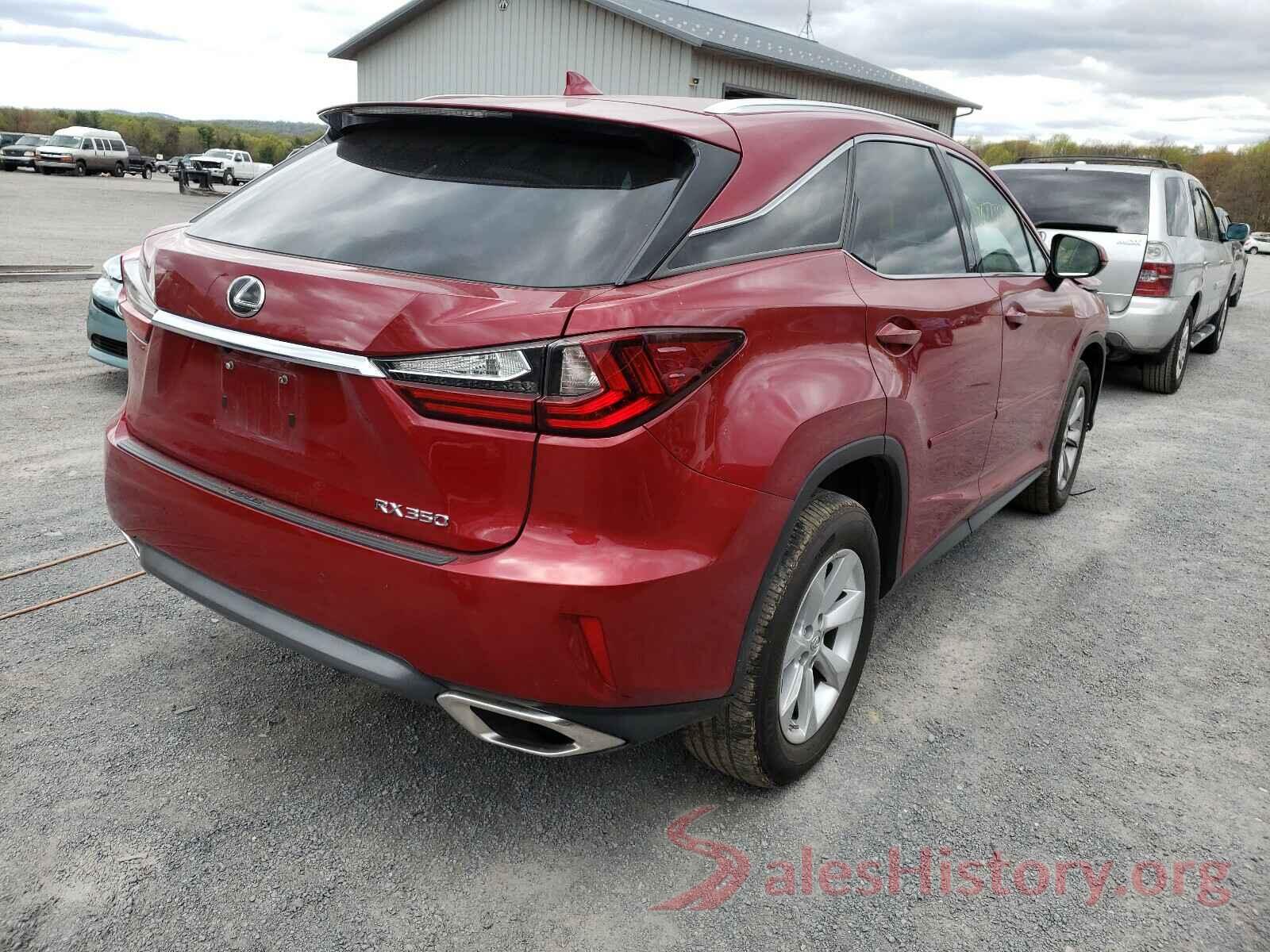 2T2BZMCAXHC105572 2017 LEXUS RX350