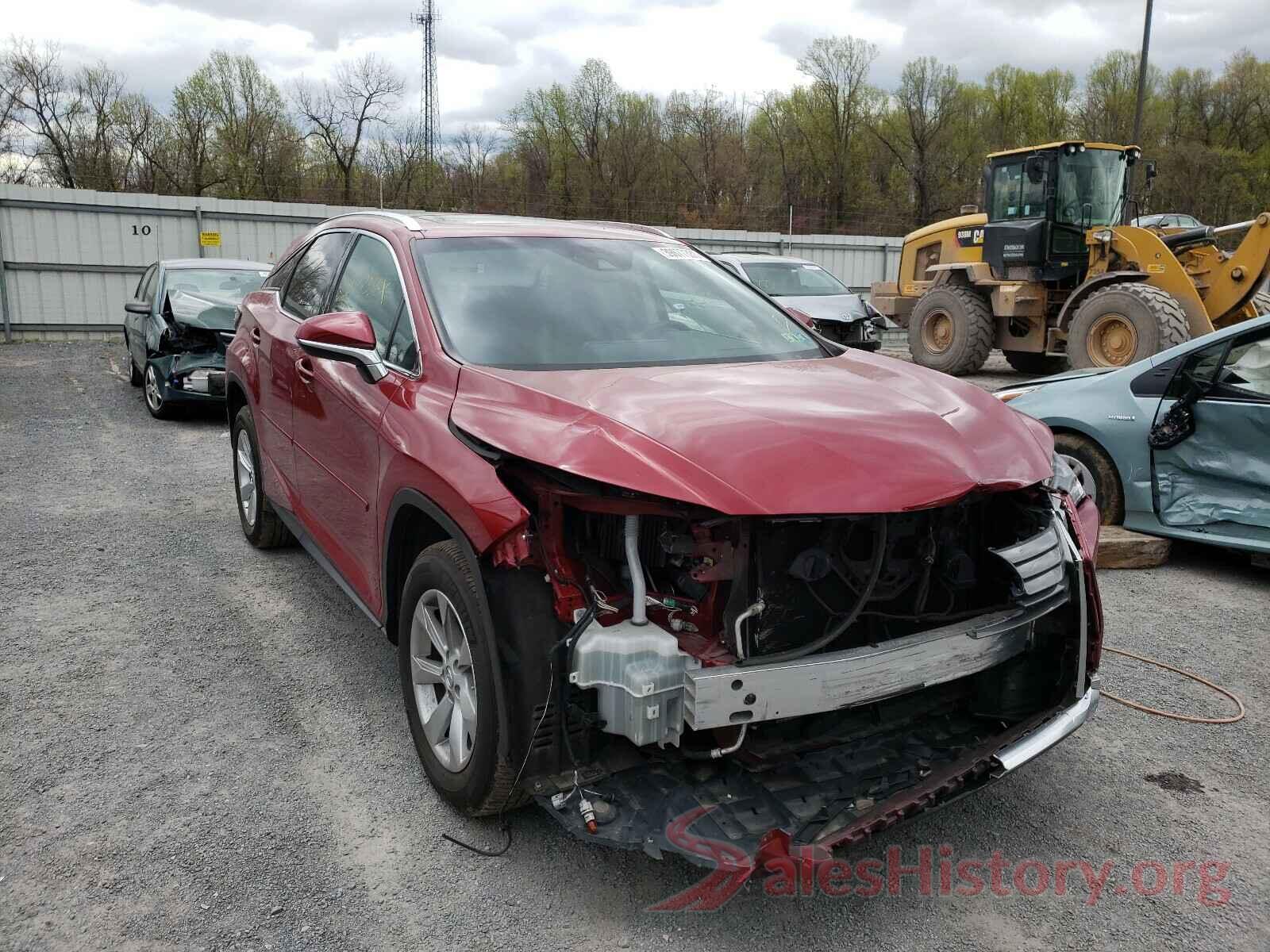 2T2BZMCAXHC105572 2017 LEXUS RX350