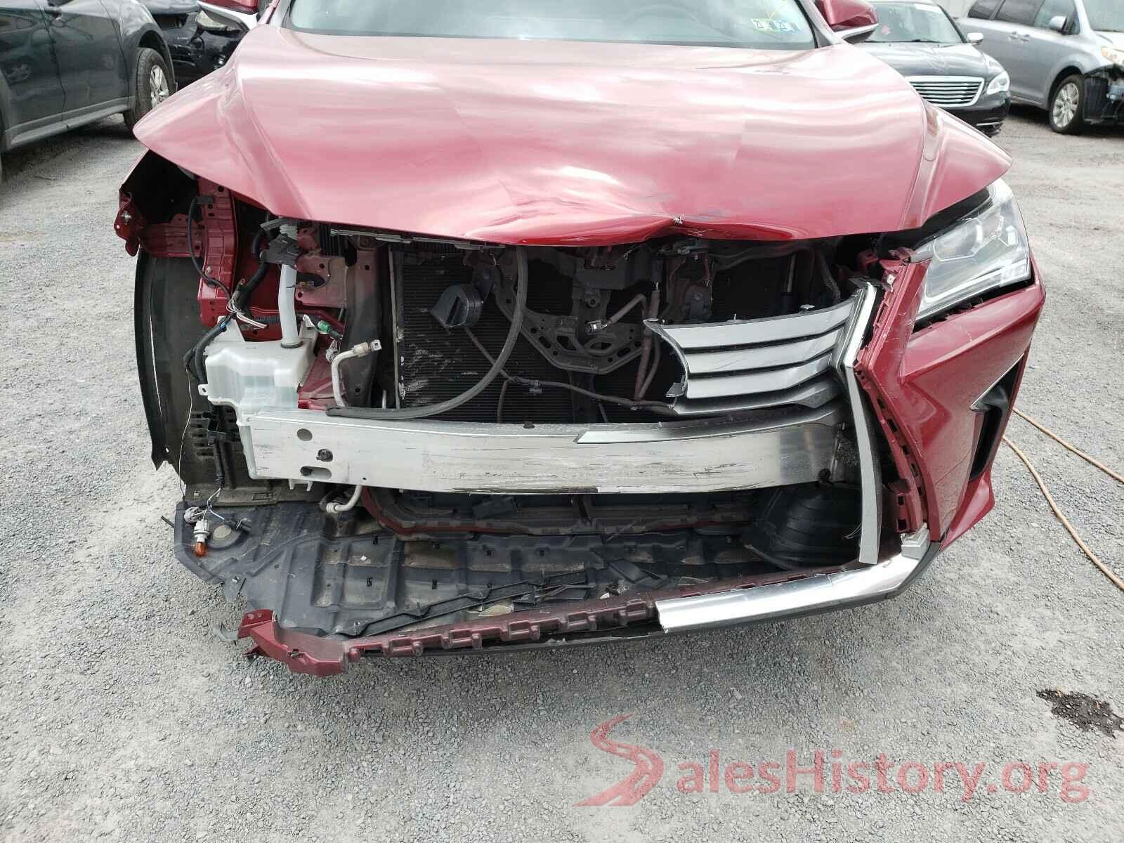 2T2BZMCAXHC105572 2017 LEXUS RX350