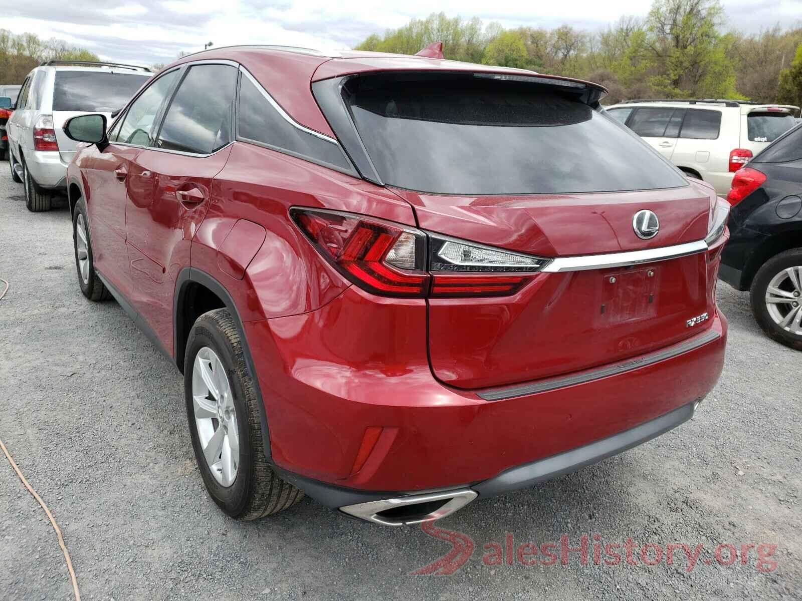 2T2BZMCAXHC105572 2017 LEXUS RX350