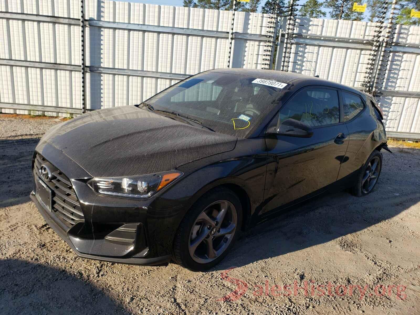 KMHTG6AF3KU006025 2019 HYUNDAI VELOSTER