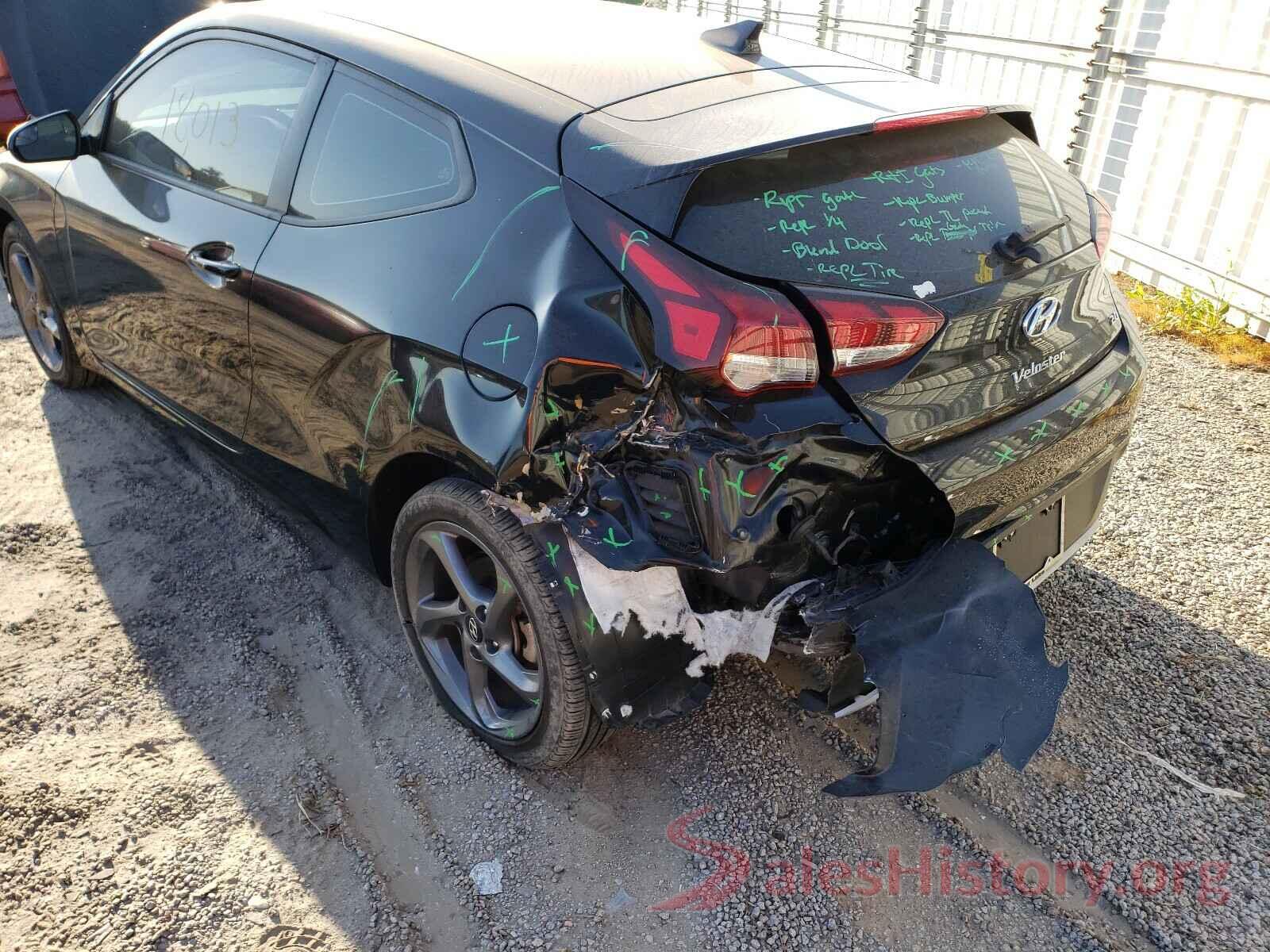 KMHTG6AF3KU006025 2019 HYUNDAI VELOSTER