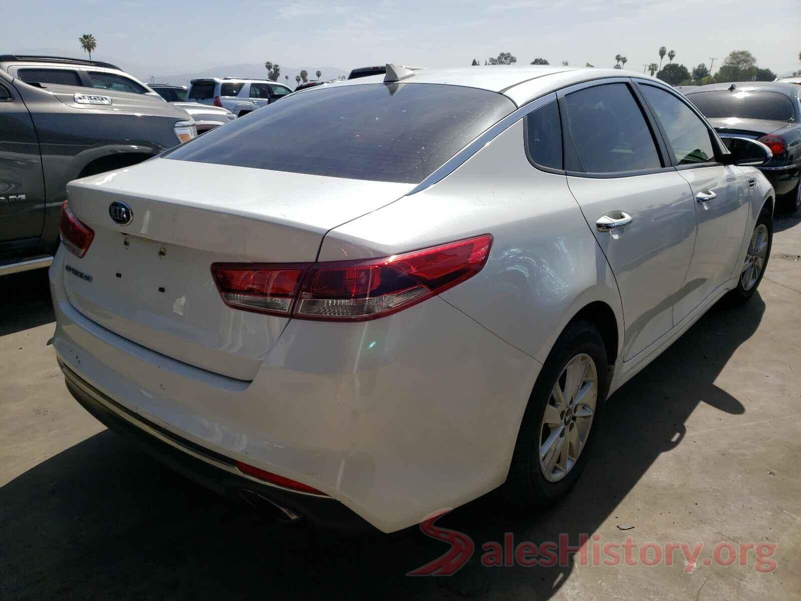 KNAGT4L30G5117431 2016 KIA OPTIMA