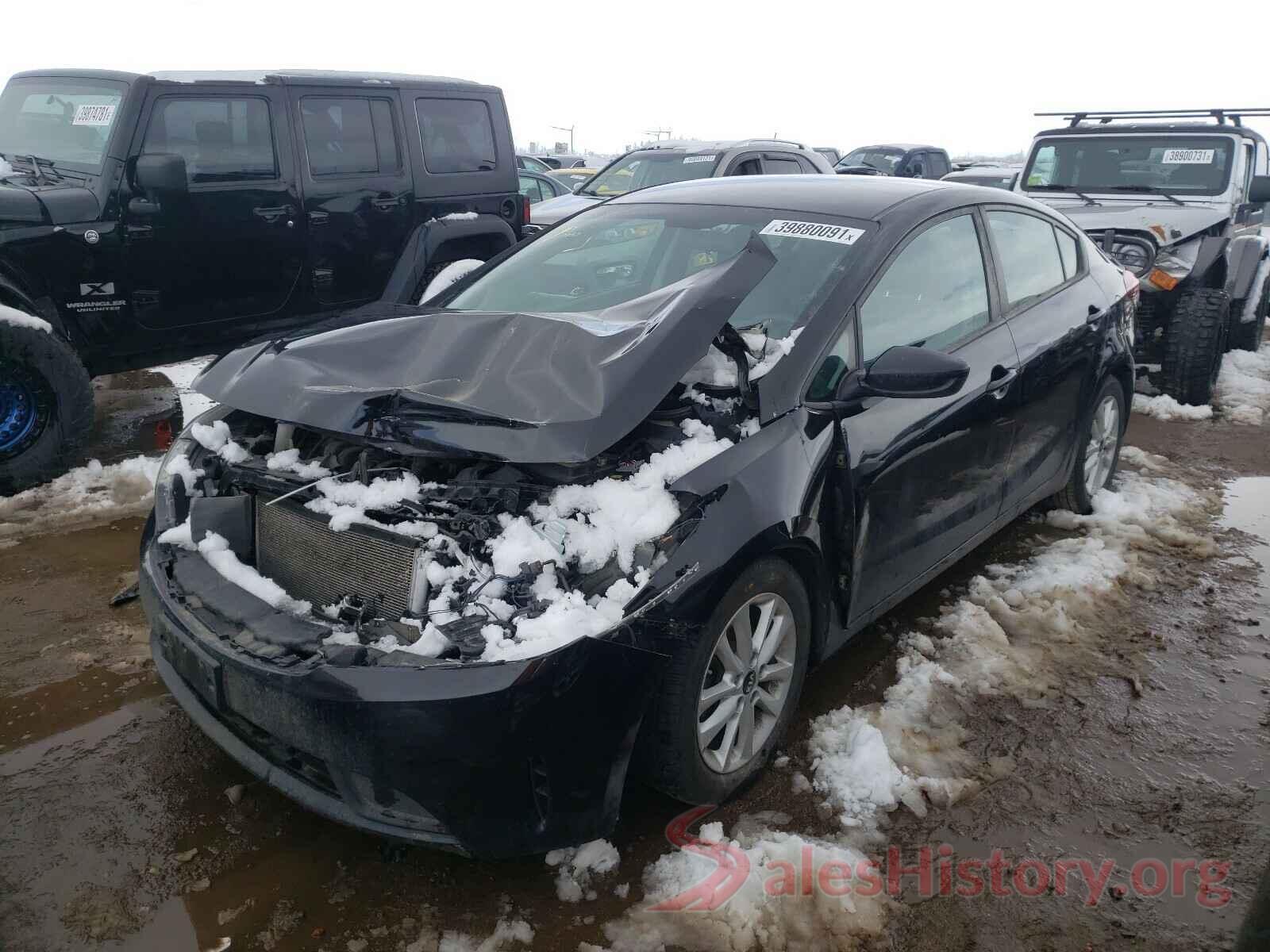 3KPFL4A71HE007837 2017 KIA FORTE