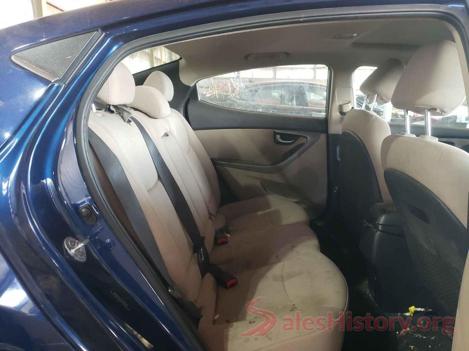 5NPDH4AE3GH687905 2016 HYUNDAI ELANTRA