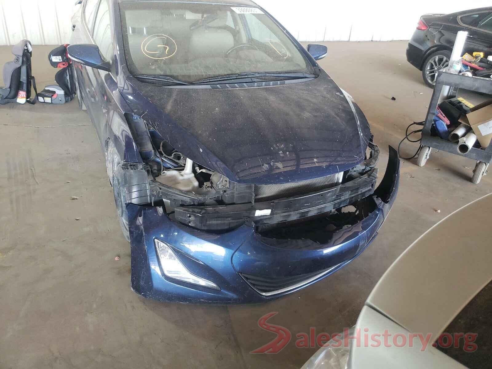 5NPDH4AE3GH687905 2016 HYUNDAI ELANTRA