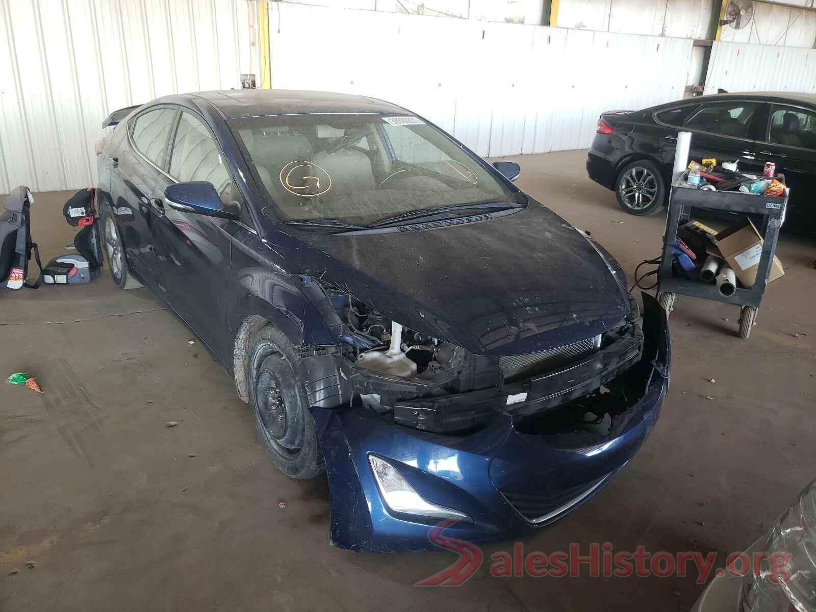 5NPDH4AE3GH687905 2016 HYUNDAI ELANTRA