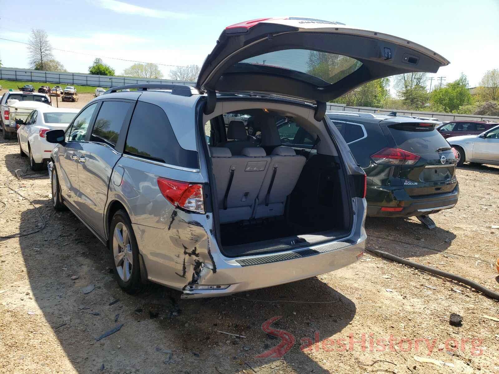 5FNRL6H70KB108321 2019 HONDA ODYSSEY