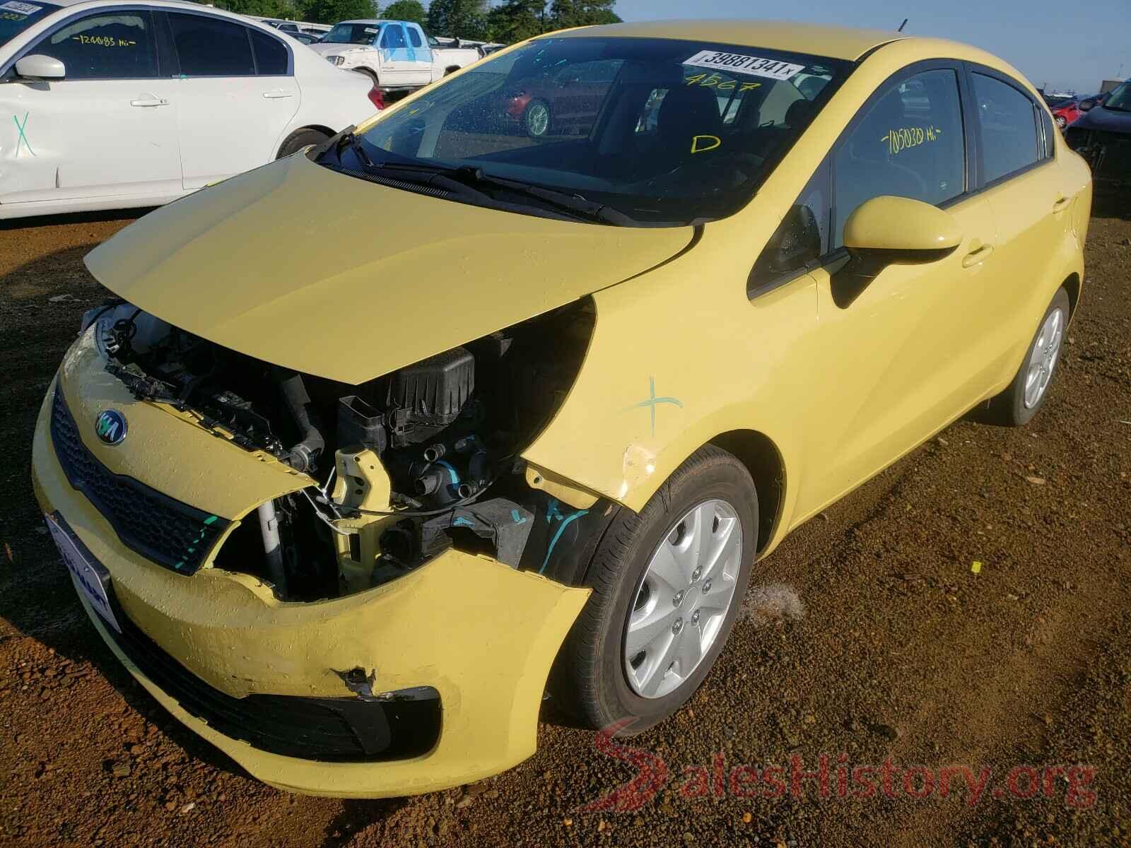 KNADM4A3XG6604567 2016 KIA RIO