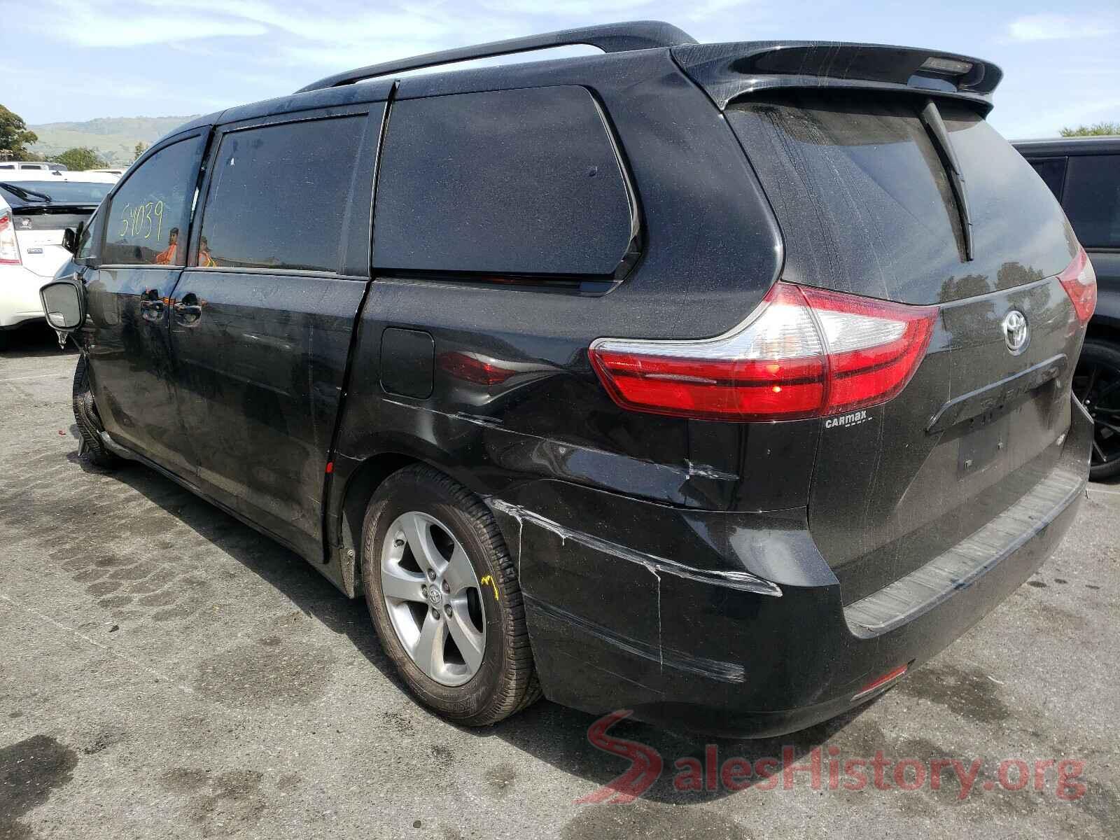 5TDKZ3DC4HS812821 2017 TOYOTA SIENNA