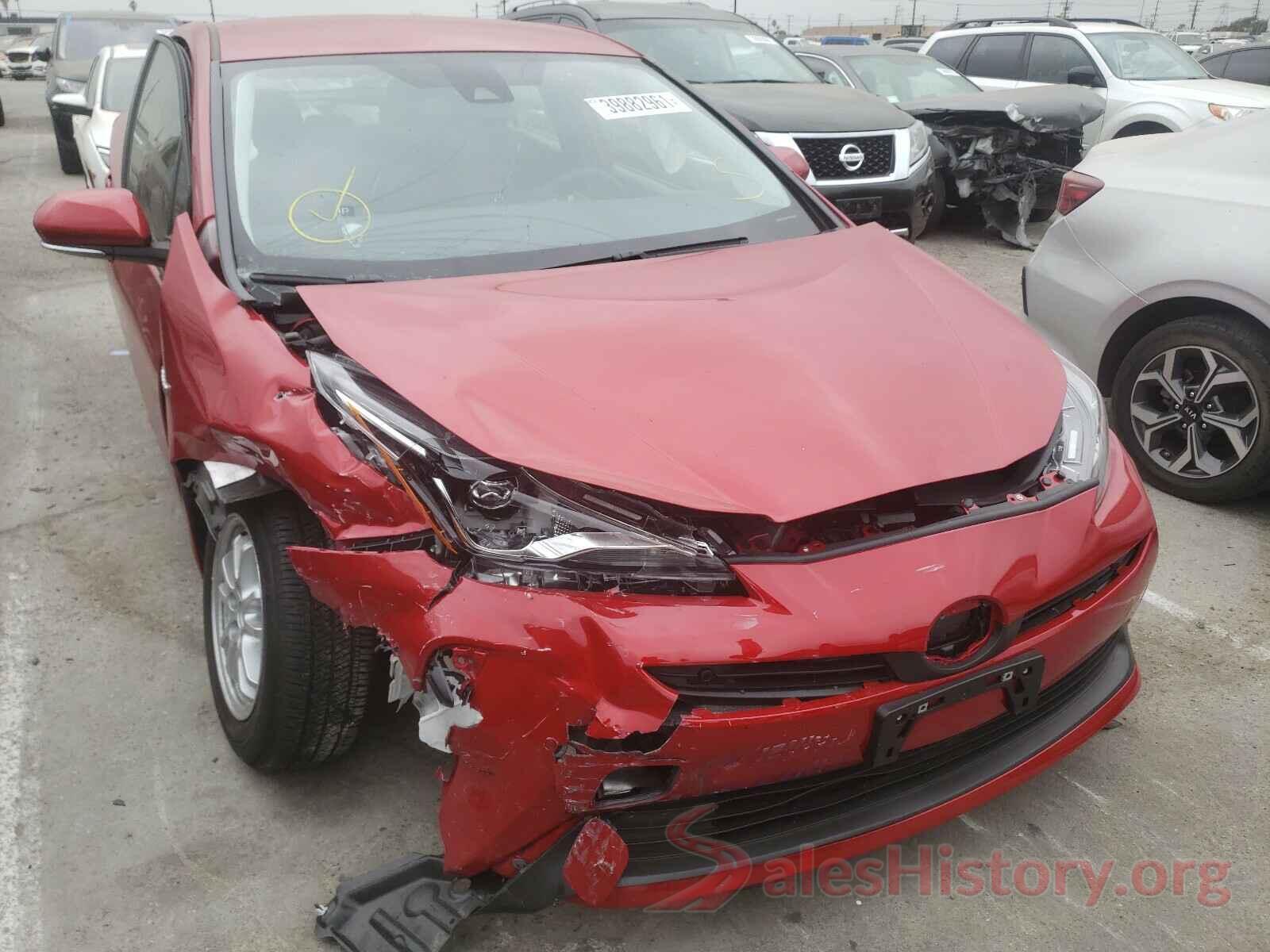 JTDKAMFU4M3138801 2021 TOYOTA PRIUS