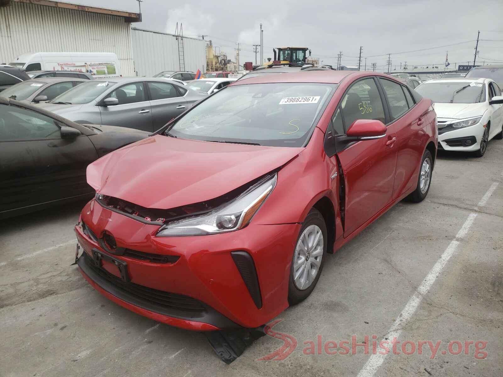 JTDKAMFU4M3138801 2021 TOYOTA PRIUS