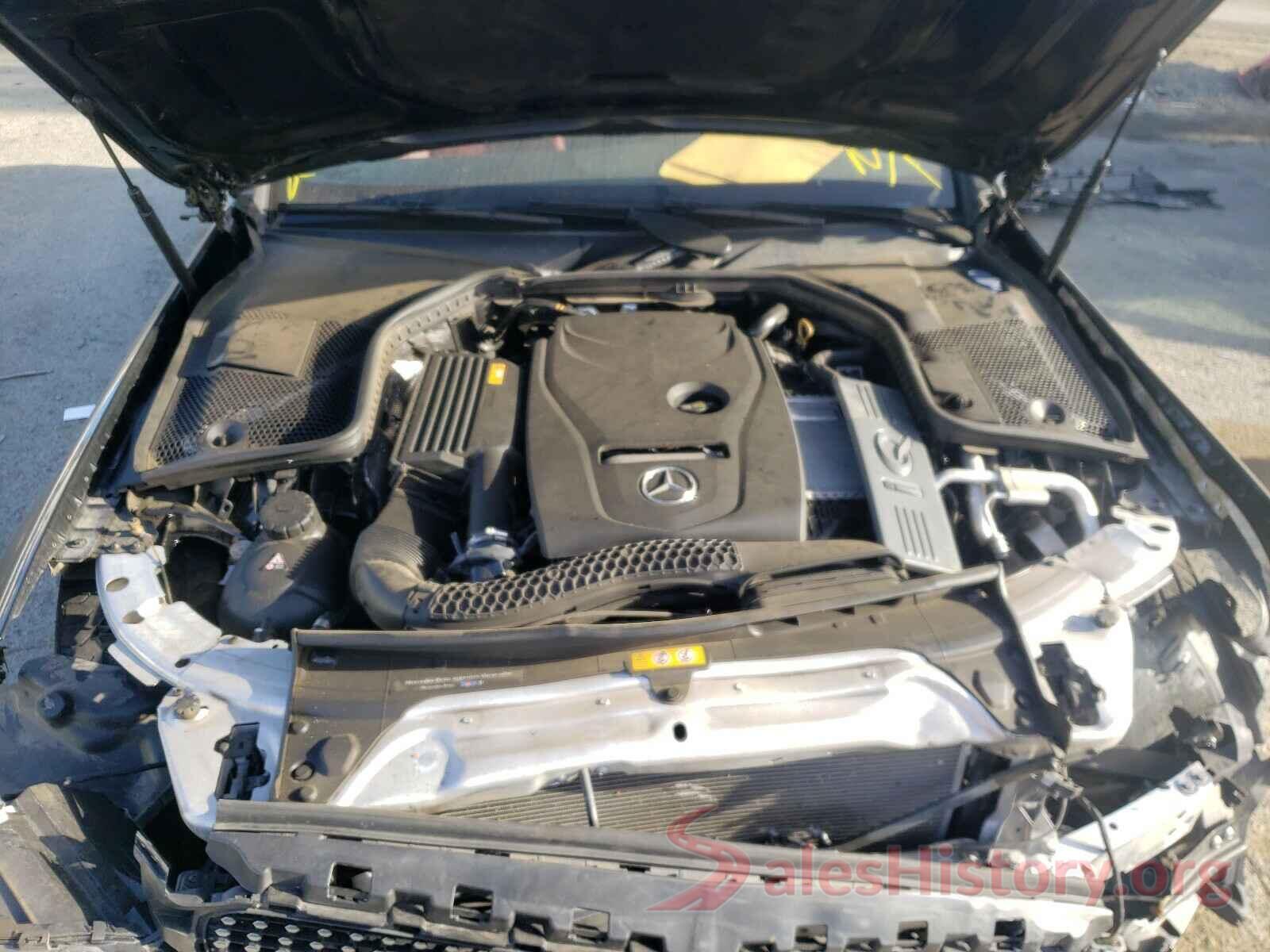 WDDWJ4JB7JF744858 2018 MERCEDES-BENZ C CLASS