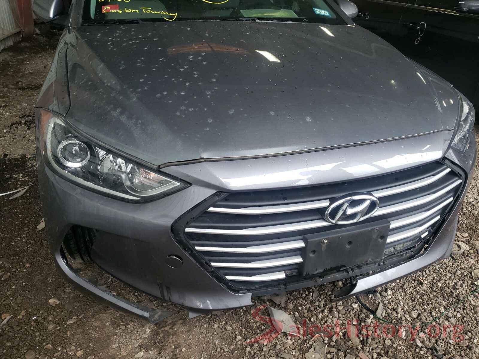 KMHD74LF4JU606055 2018 HYUNDAI ELANTRA