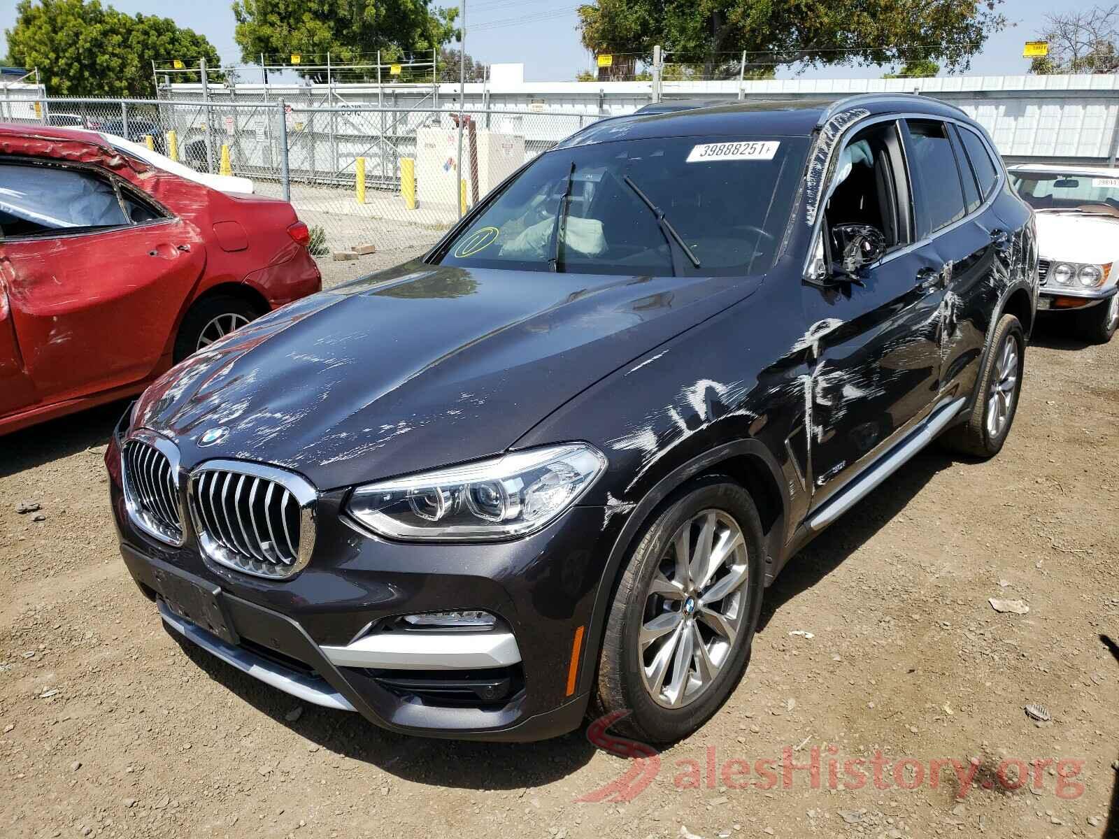 5UXTR9C50JLD64192 2018 BMW X3