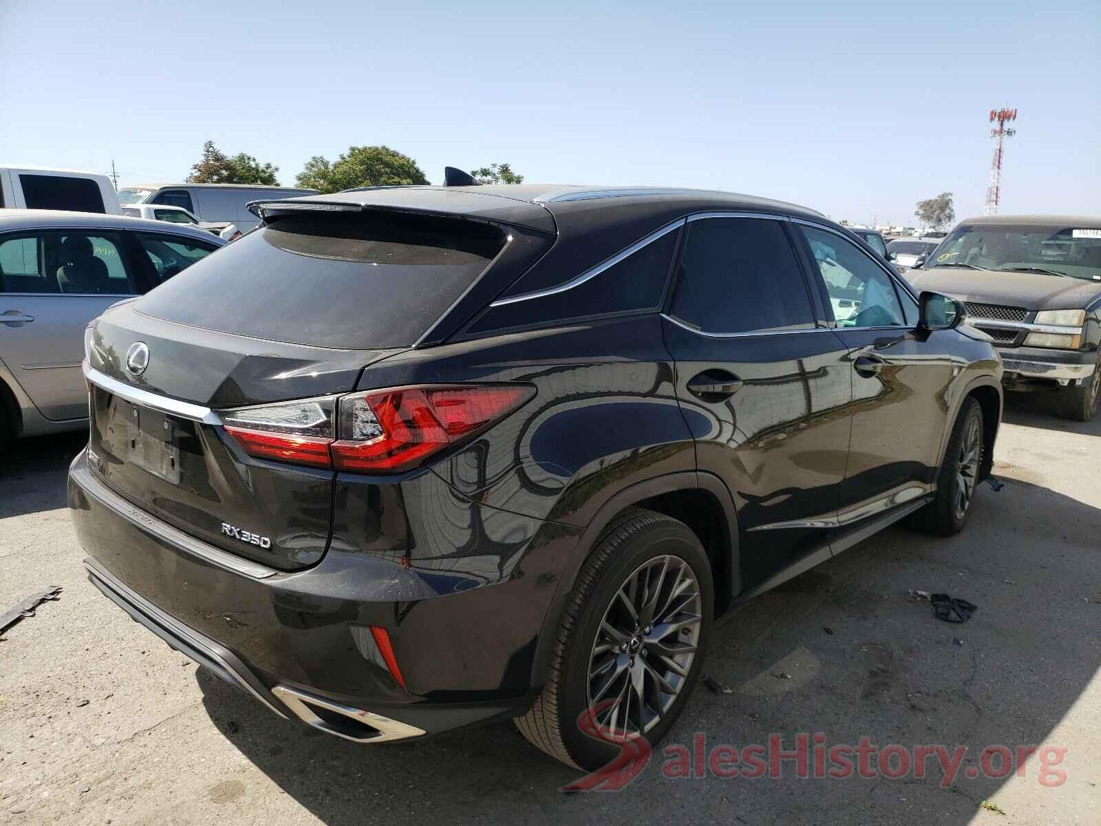 2T2BZMCA1KC204160 2019 LEXUS RX350