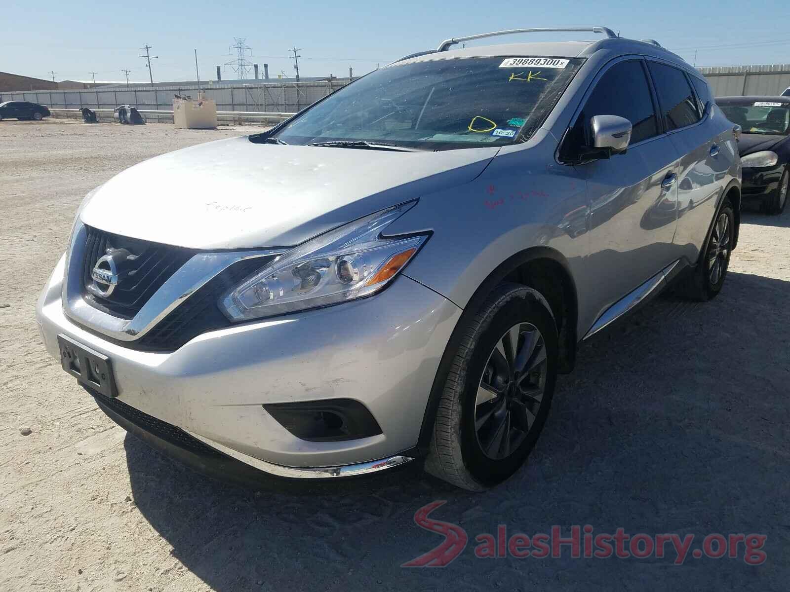 5N1AZ2MG3HN201074 2017 NISSAN MURANO