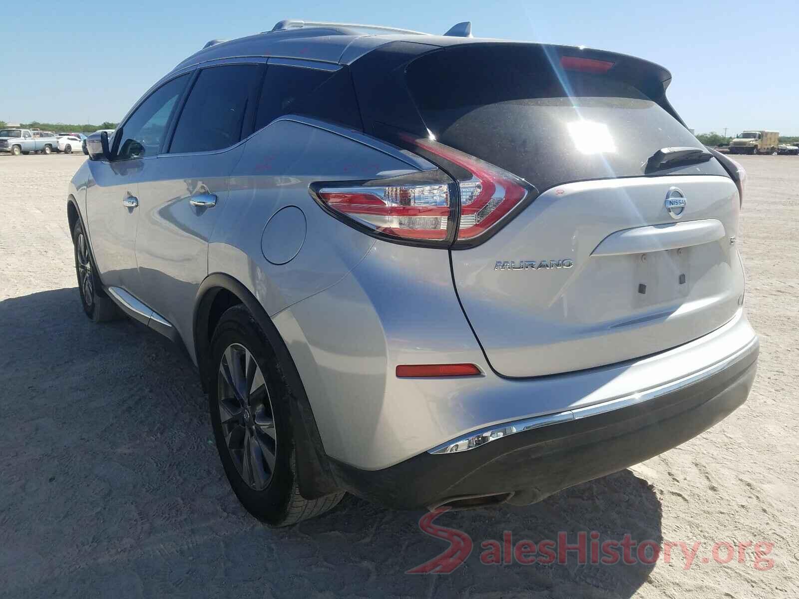 5N1AZ2MG3HN201074 2017 NISSAN MURANO