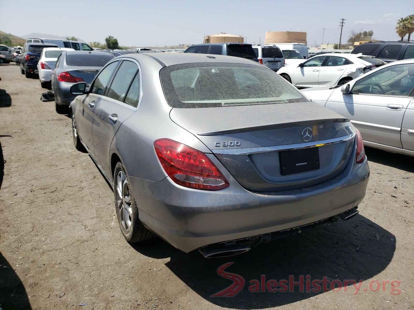 55SWF4JBXGU119149 2016 MERCEDES-BENZ C CLASS