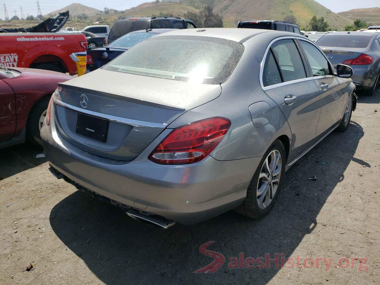 55SWF4JBXGU119149 2016 MERCEDES-BENZ C CLASS